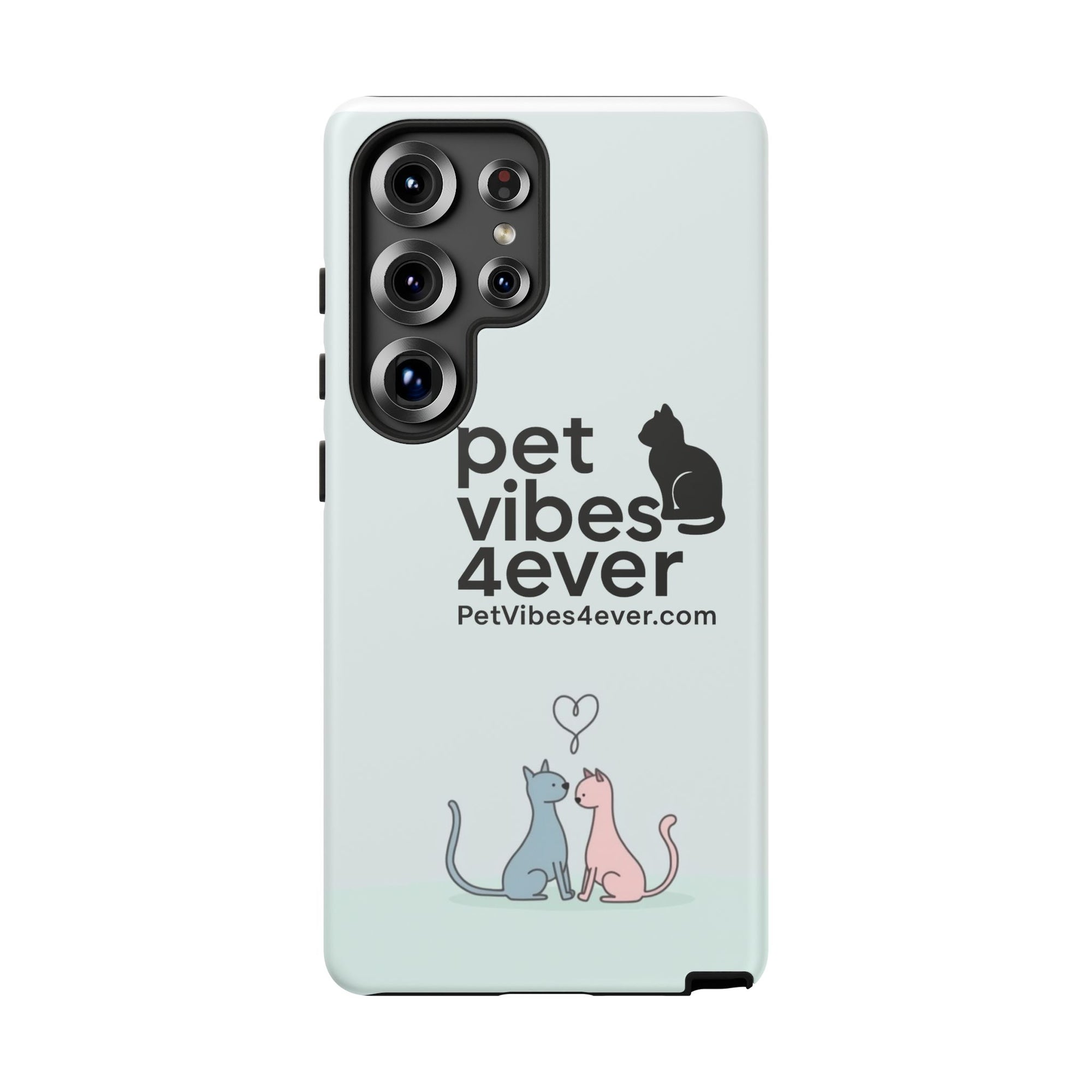 Cute Cat Phone Case, Colorful Tough Case for Pet Lovers, Cat-Themed Accessory, Gift for Animal Lovers, Mobile Phone Protection