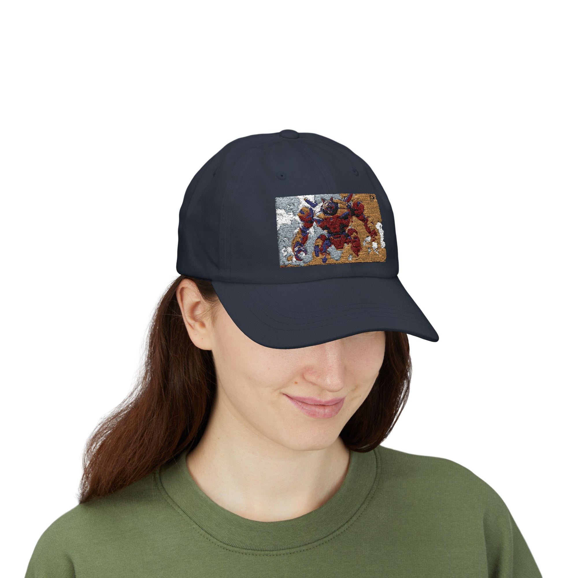 Classic Dad Cap with Colorful Design, Casual Dad Hat, Cool Cap for Summer, Gifts for Fathers Day, Unique Fashion Accessory