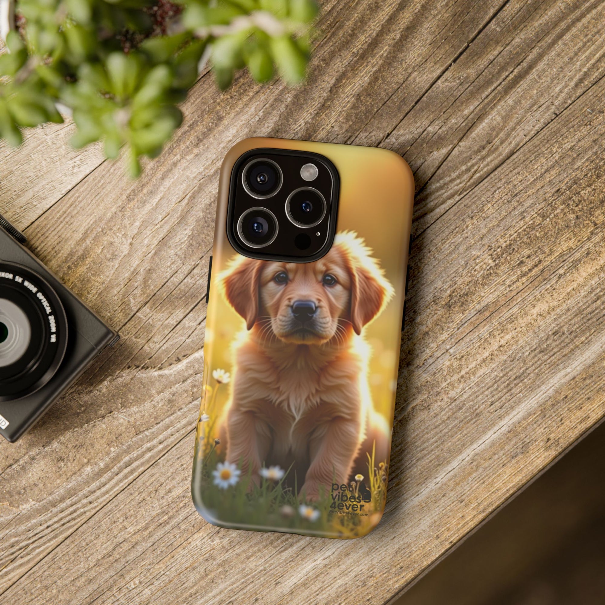 Golden Retriever Phone Case, Cute Dog Phone Cover, Pet Lover Gift, Tough Phone Cases, Puppy Design Mobile Protector