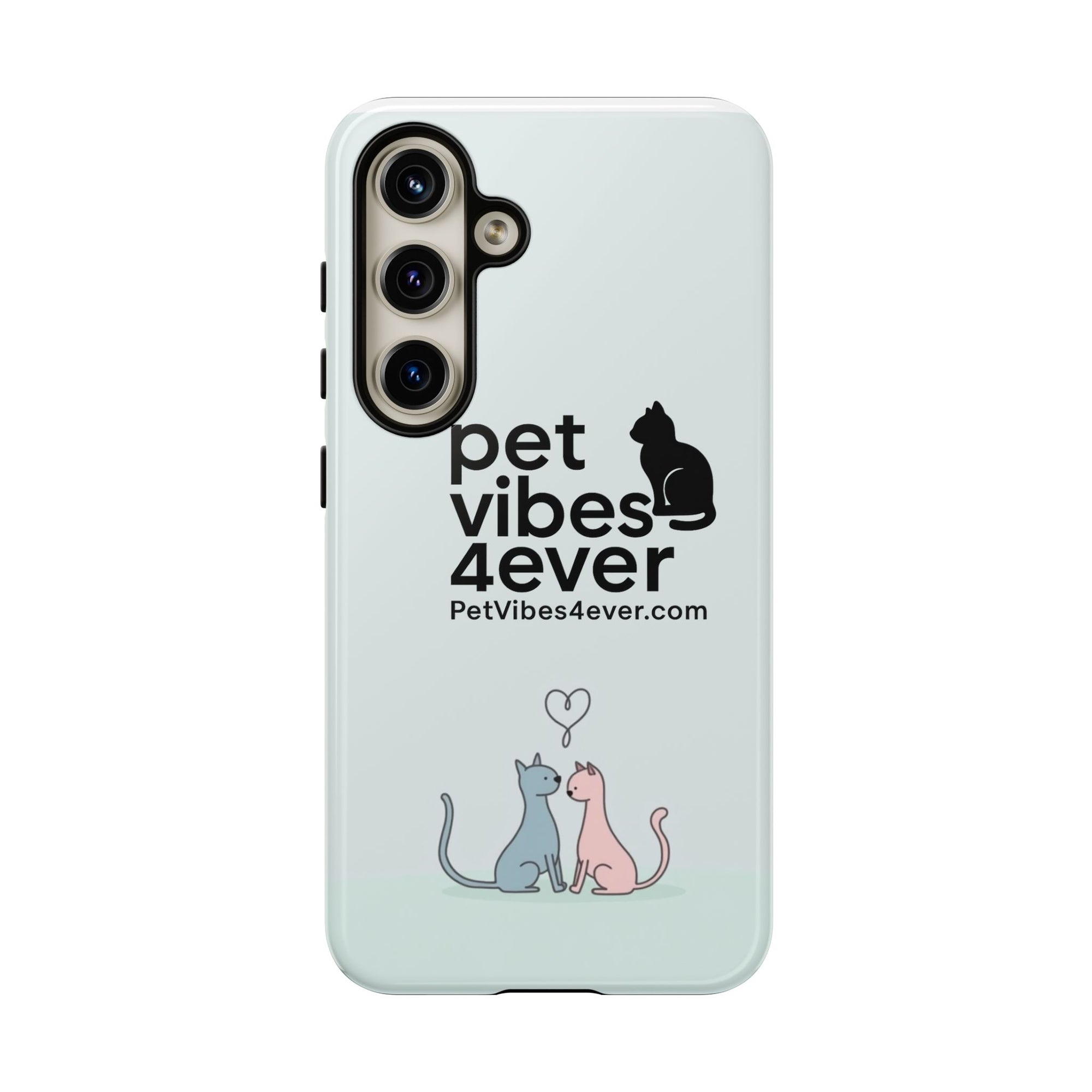 Cute Cat Phone Case, Colorful Tough Case for Pet Lovers, Cat-Themed Accessory, Gift for Animal Lovers, Mobile Phone Protection