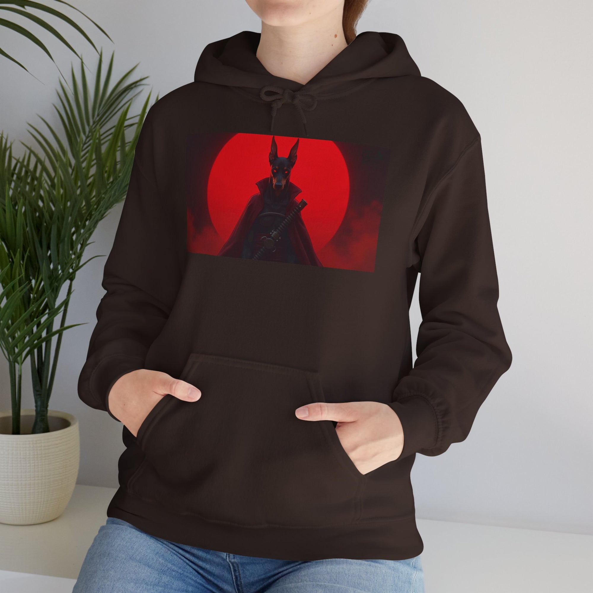 Red Sun Graphic Hoodie for Fans, Perfect for Cozy Days, Gifting, Festivals, and Casual Outings.