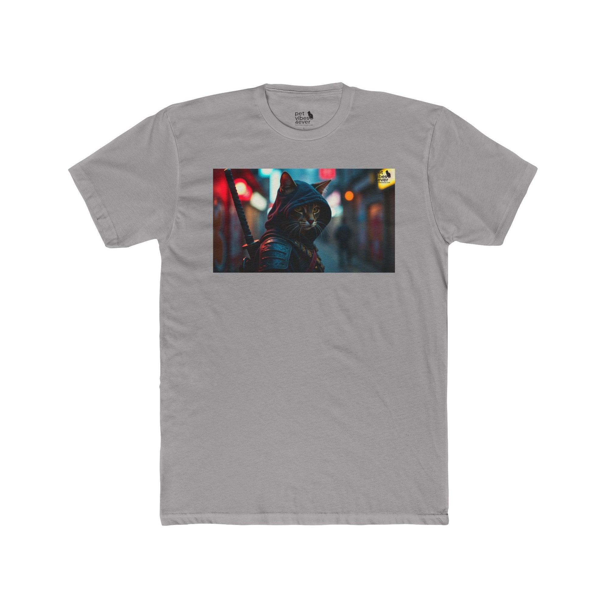 Urban Street Cat Unisex Tee, Graphic T-Shirt, Casual Wear, Pet Lover Gift, Unique Art Merch, Streetwear Fashion