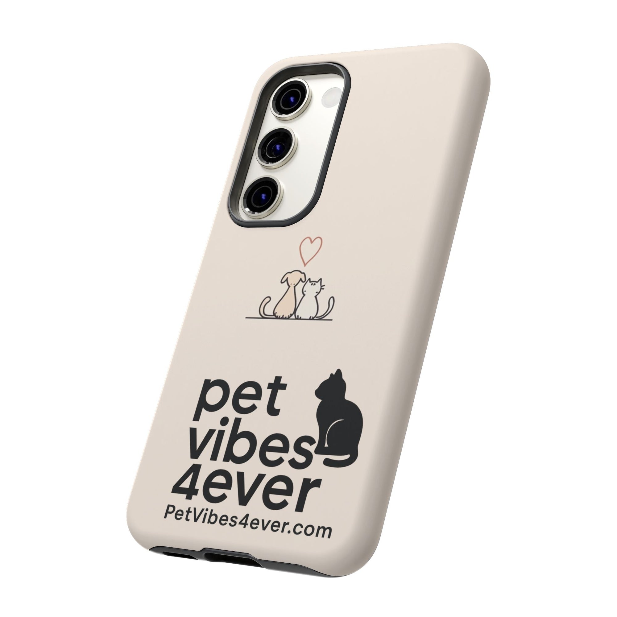 Cute Cat Phone Case - Pet Lovers Gift, Tough Cases, Customizable, Animal Lover, Cat Mom/Dad, Funny Cat Merchandise