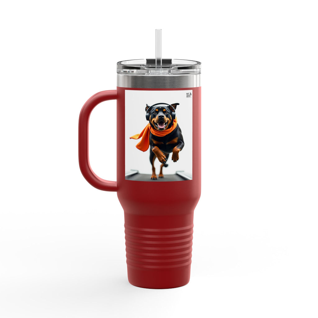 Insulated Travel Mug - Perfect for Pet Lovers, Coffee Enthusiasts, Travel, Gift for Holidays, Eco-Friendly Drinkware, Customizable