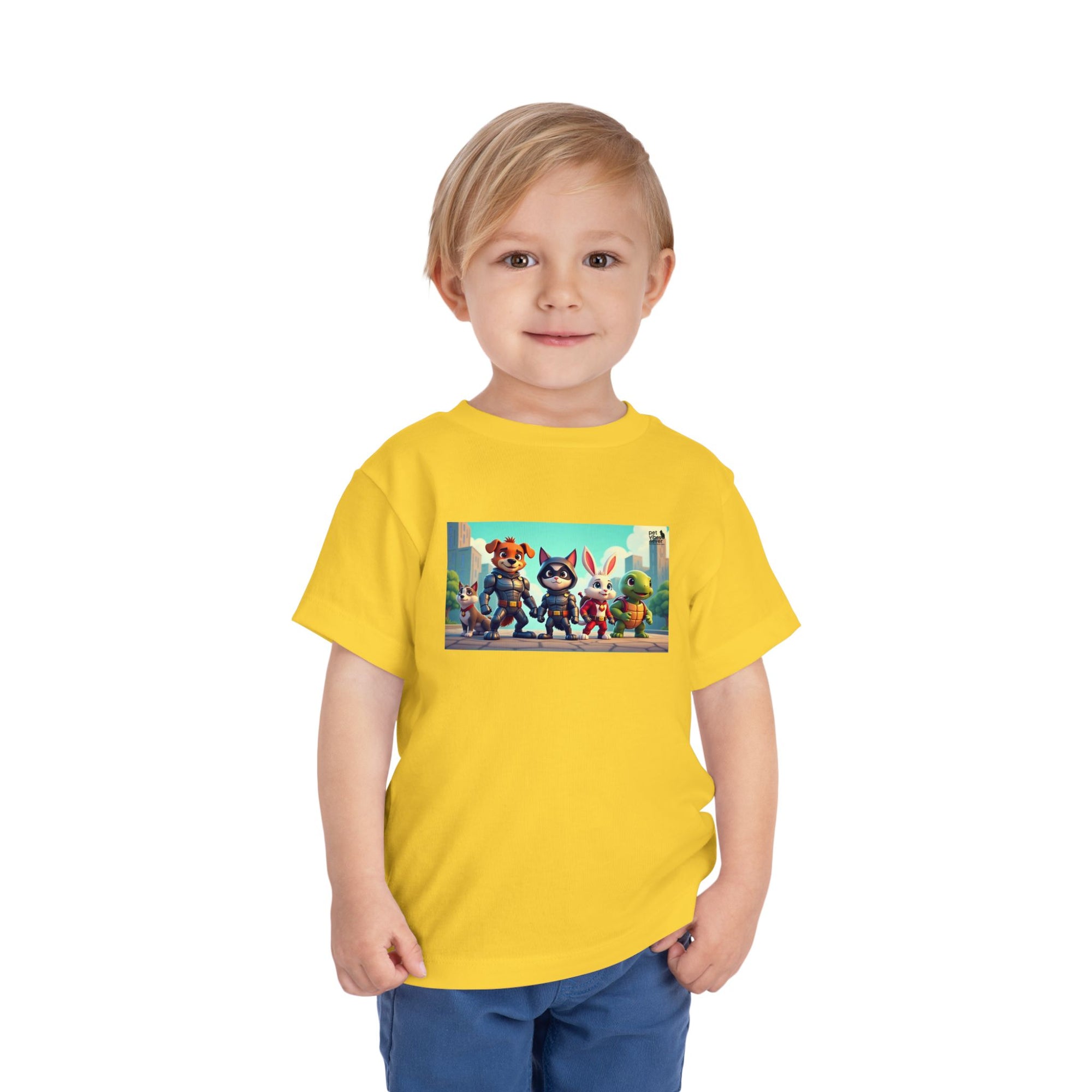 Adventurous Toddler Tee with Fun Characters | Perfect for Playdates, Birthdays, and Everyday Fun, Kids' T-Shirt, Cartoon Tee, Playful [...]
