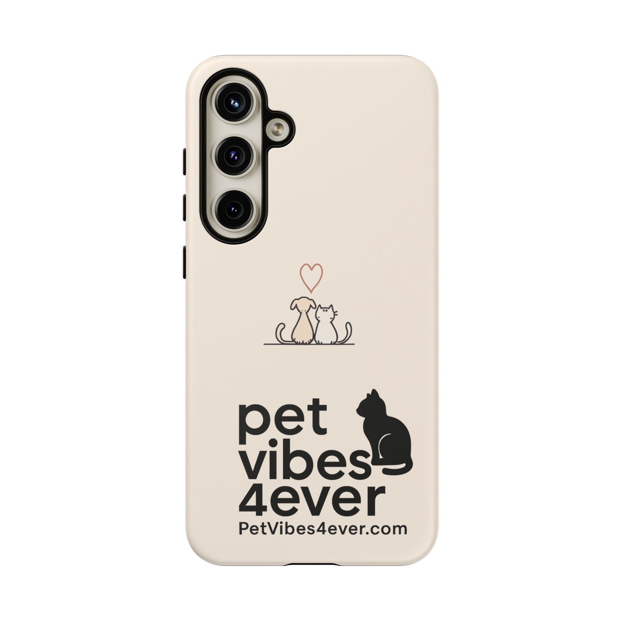 Cute Cat Phone Case - Pet Lovers Gift, Tough Cases, Customizable, Animal Lover, Cat Mom/Dad, Funny Cat Merchandise
