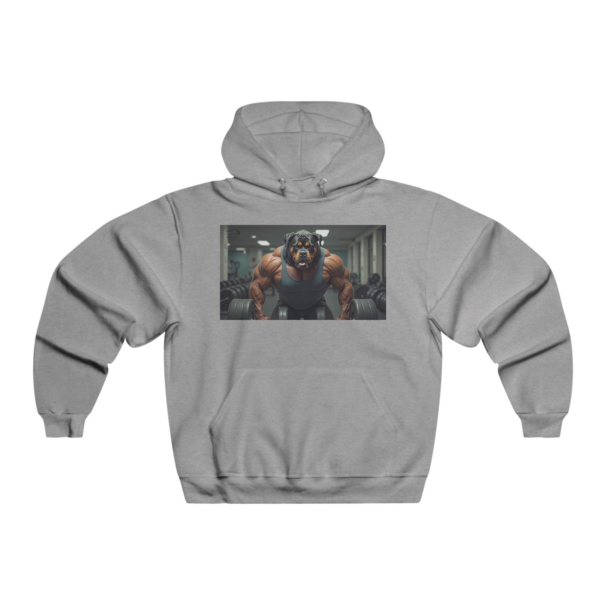 Muscle Motivation Hoodie, Gym Sweatshirt, Fitness Apparel, Workout Gear, Bodybuilding Hoodie