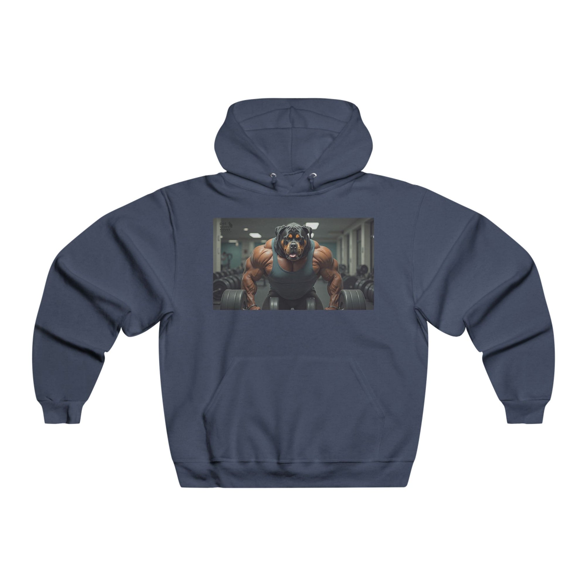 Muscle Motivation Hoodie, Gym Sweatshirt, Fitness Apparel, Workout Gear, Bodybuilding Hoodie