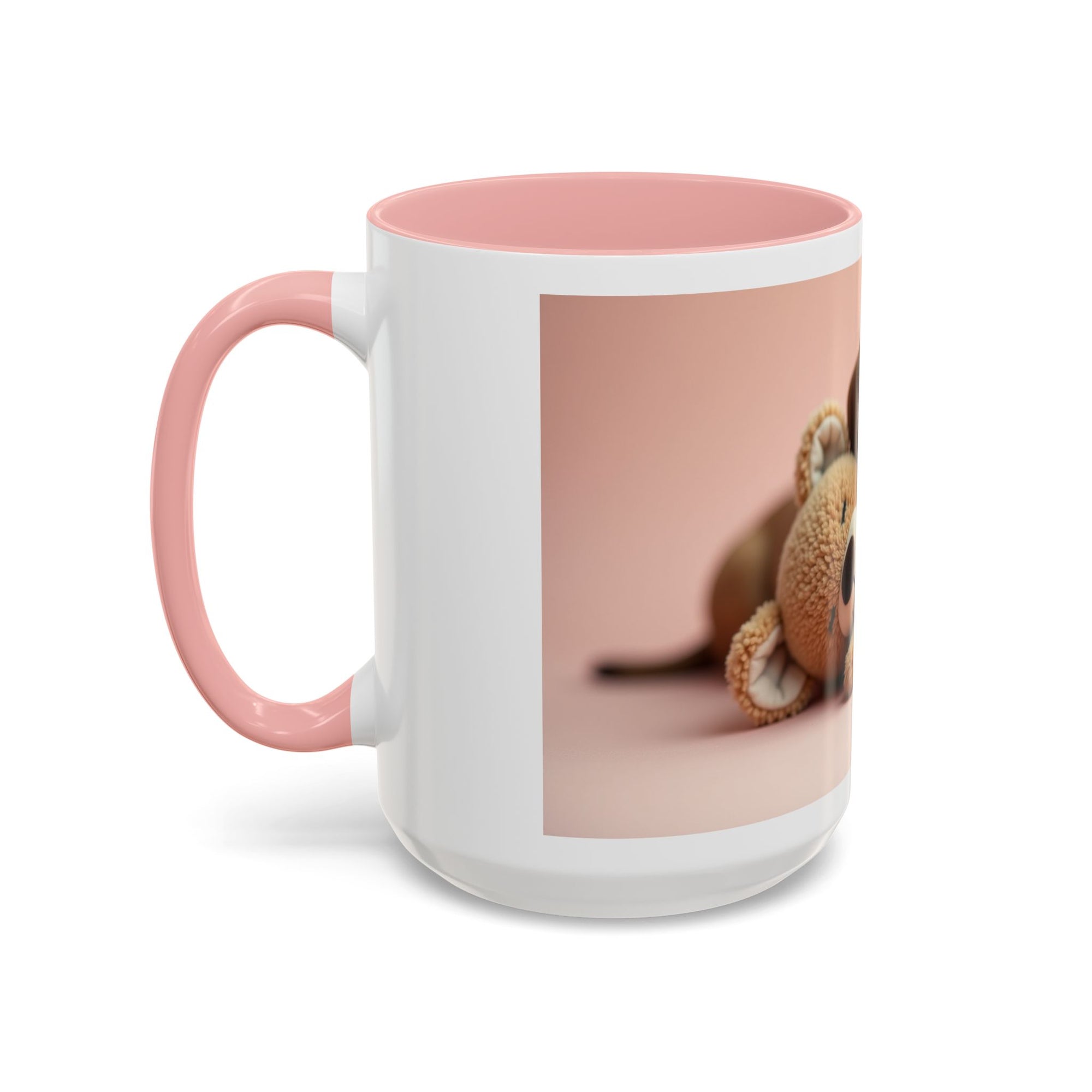 Cute Dog and Toy Accent Coffee Mug - Perfect for Pet Lovers, Gift for Animal Enthusiasts, Adorable Mug for Home and Office