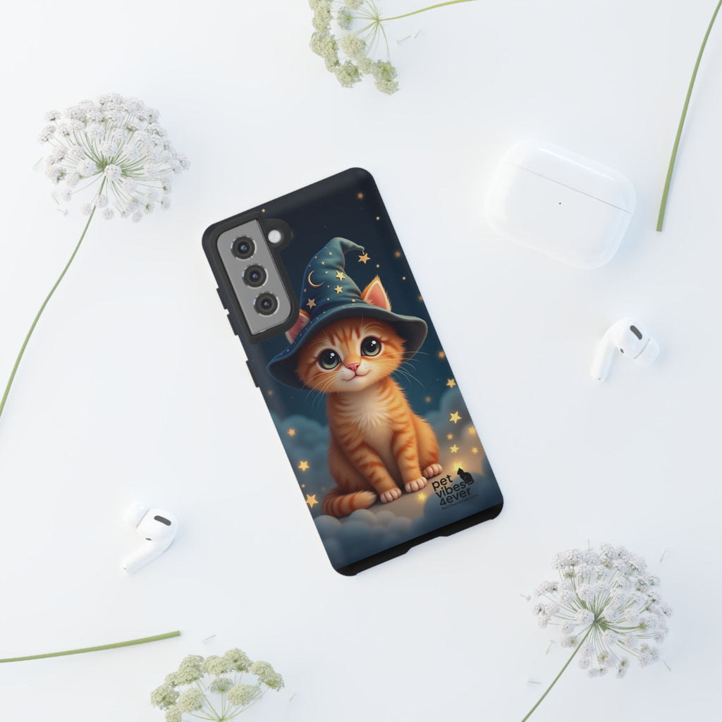 Cat-Themed Phone Case, Magical Cat Case, Pet Lover Gift, Cute Animal Accessories, Birthday Present For Cat Owners