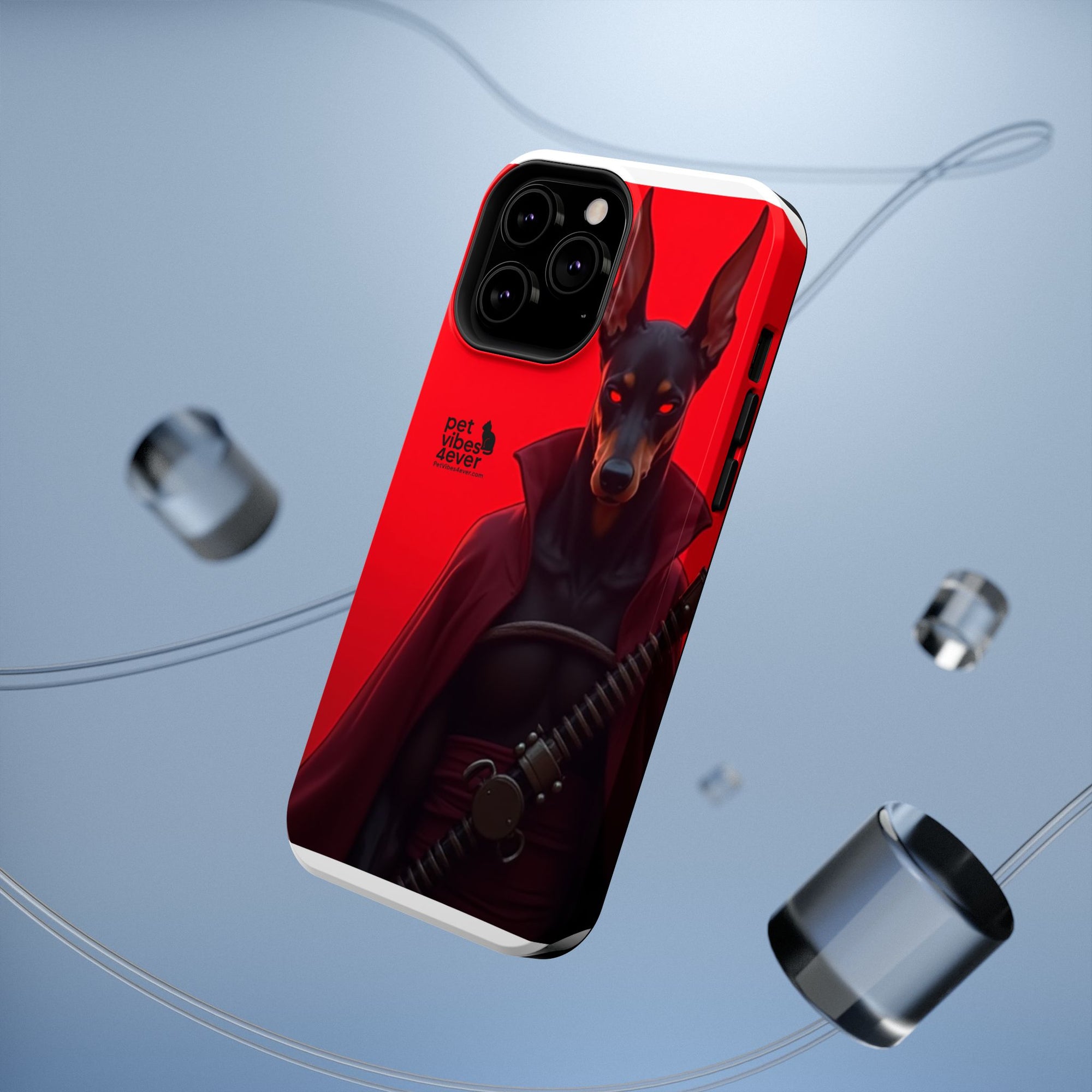 Impact-Resistant Phone Cases with Bold Dog Design, Durable Silicone, Gifts for Dog Lovers, Unique Cell Phone Accessories, Pet-Themed Gifts