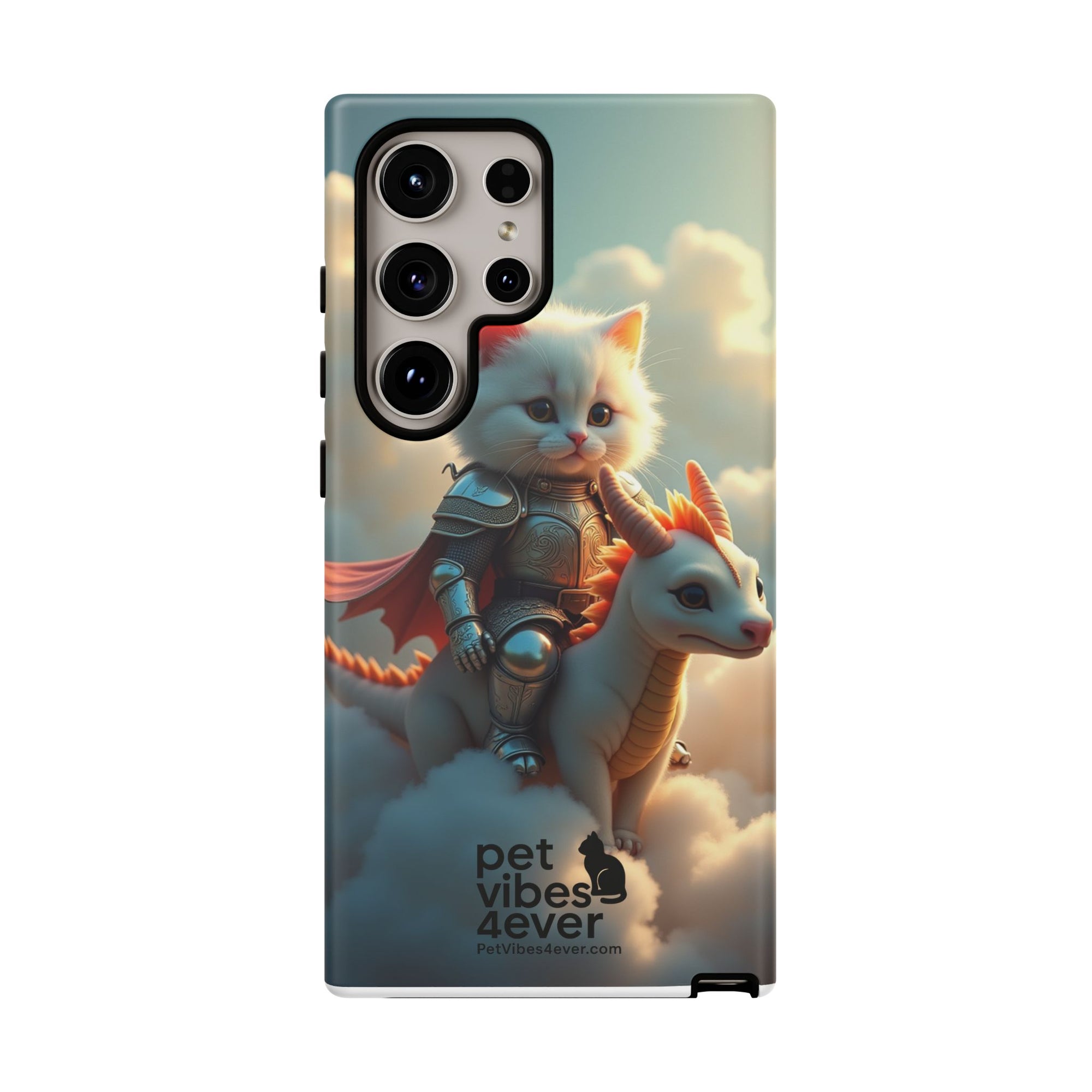 Funny Cat Phone Case, Cute Pet Lovers Gift, Cool Animal Accessory, Unique Phone Sleeve, Fantasy Vibe Phone Cover
