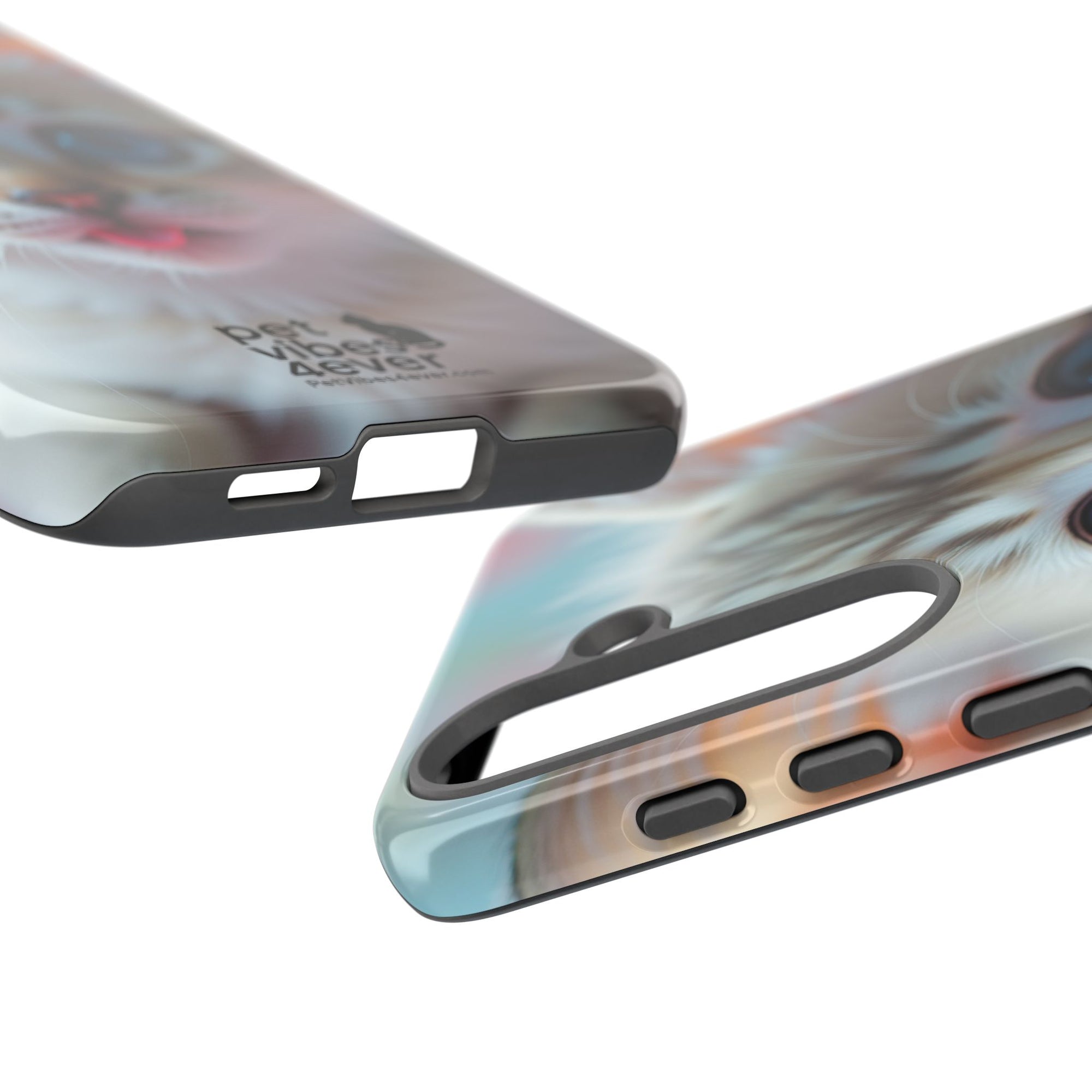 Cute Cat Phone Case with Pet Vibes, Perfect Gift for Cat Lovers, Fun Tech Accessories for Birthdays, Animal Lovers, Kawaii Style