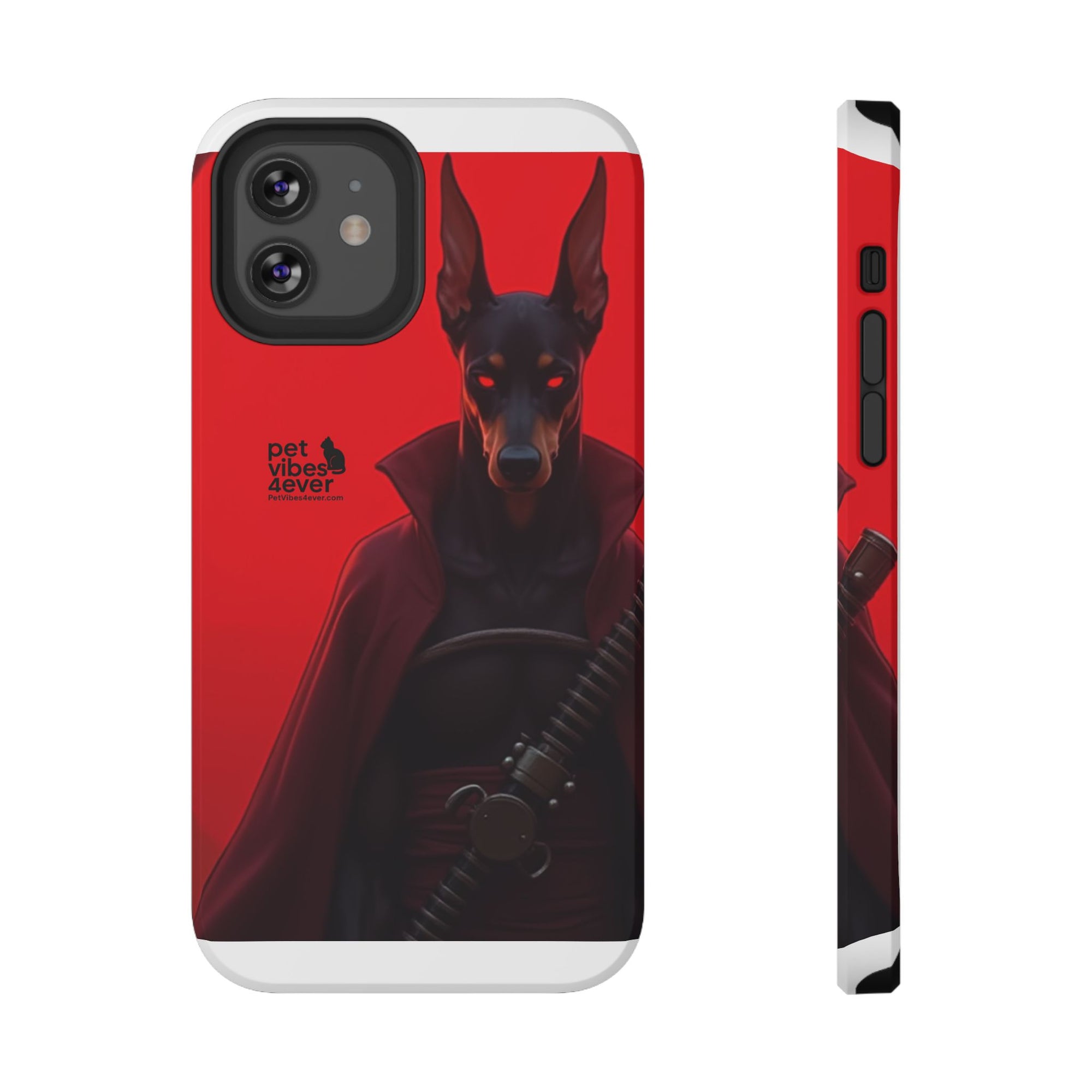 Impact-Resistant Phone Cases with Bold Dog Design, Durable Silicone, Gifts for Dog Lovers, Unique Cell Phone Accessories, Pet-Themed Gifts