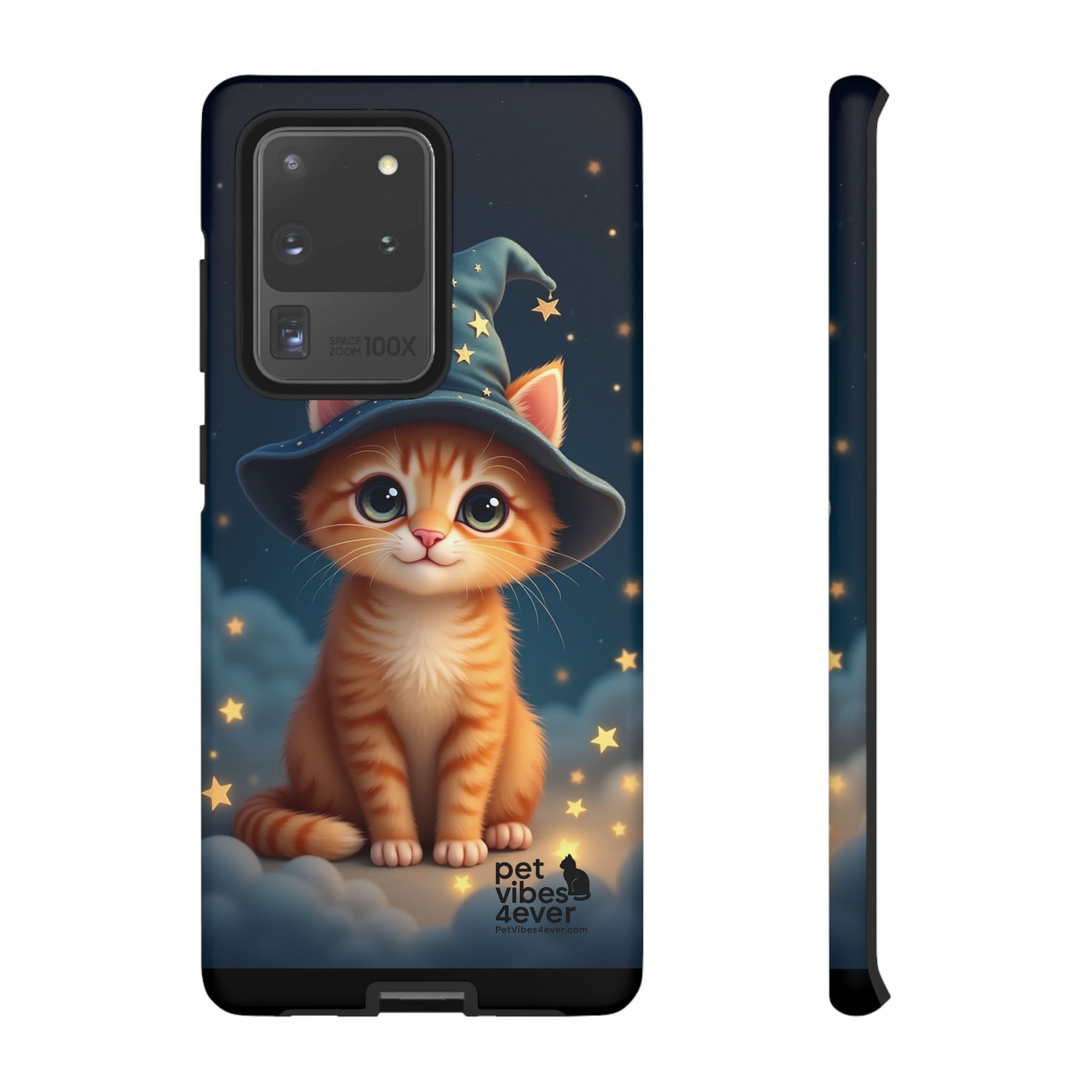 Cat-Themed Phone Case, Magical Cat Case, Pet Lover Gift, Cute Animal Accessories, Birthday Present For Cat Owners