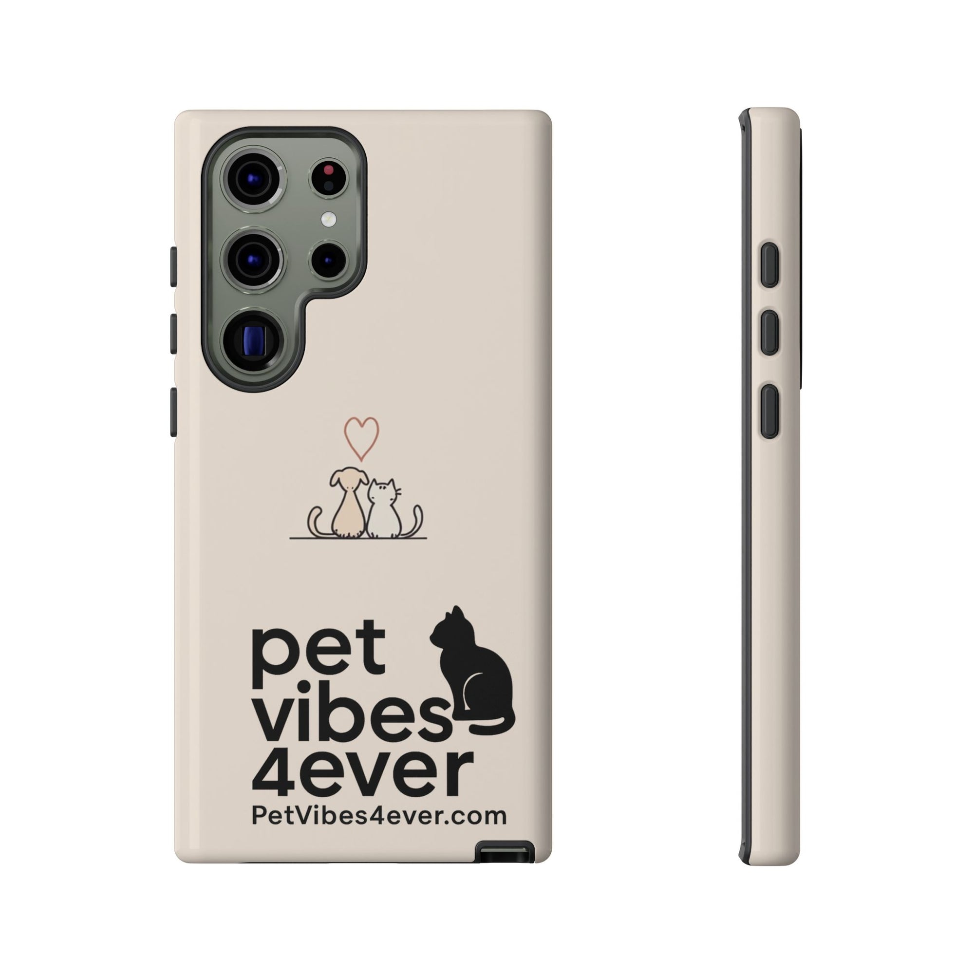 Cute Cat Phone Case - Pet Lovers Gift, Tough Cases, Customizable, Animal Lover, Cat Mom/Dad, Funny Cat Merchandise