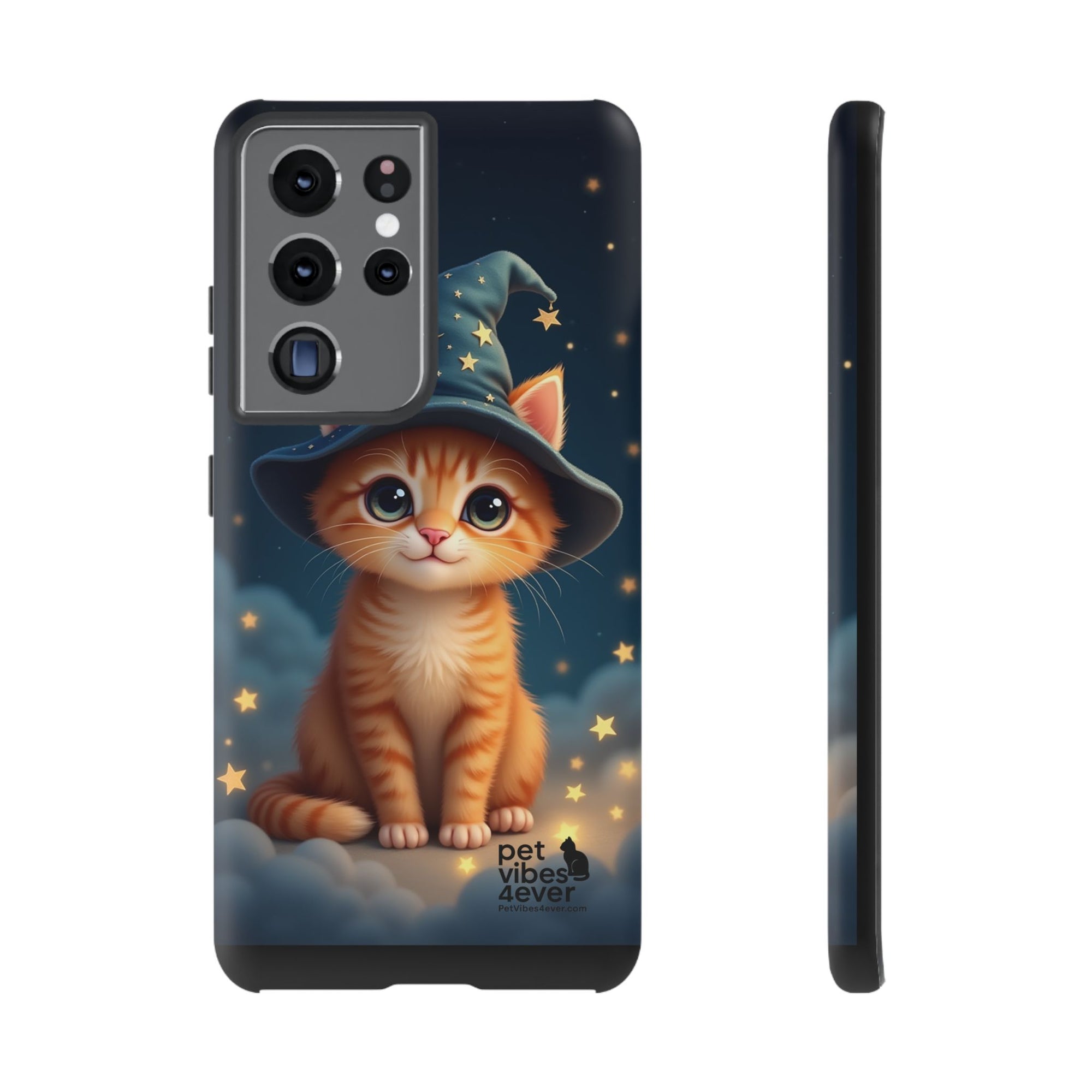 Cat-Themed Phone Case, Magical Cat Case, Pet Lover Gift, Cute Animal Accessories, Birthday Present For Cat Owners