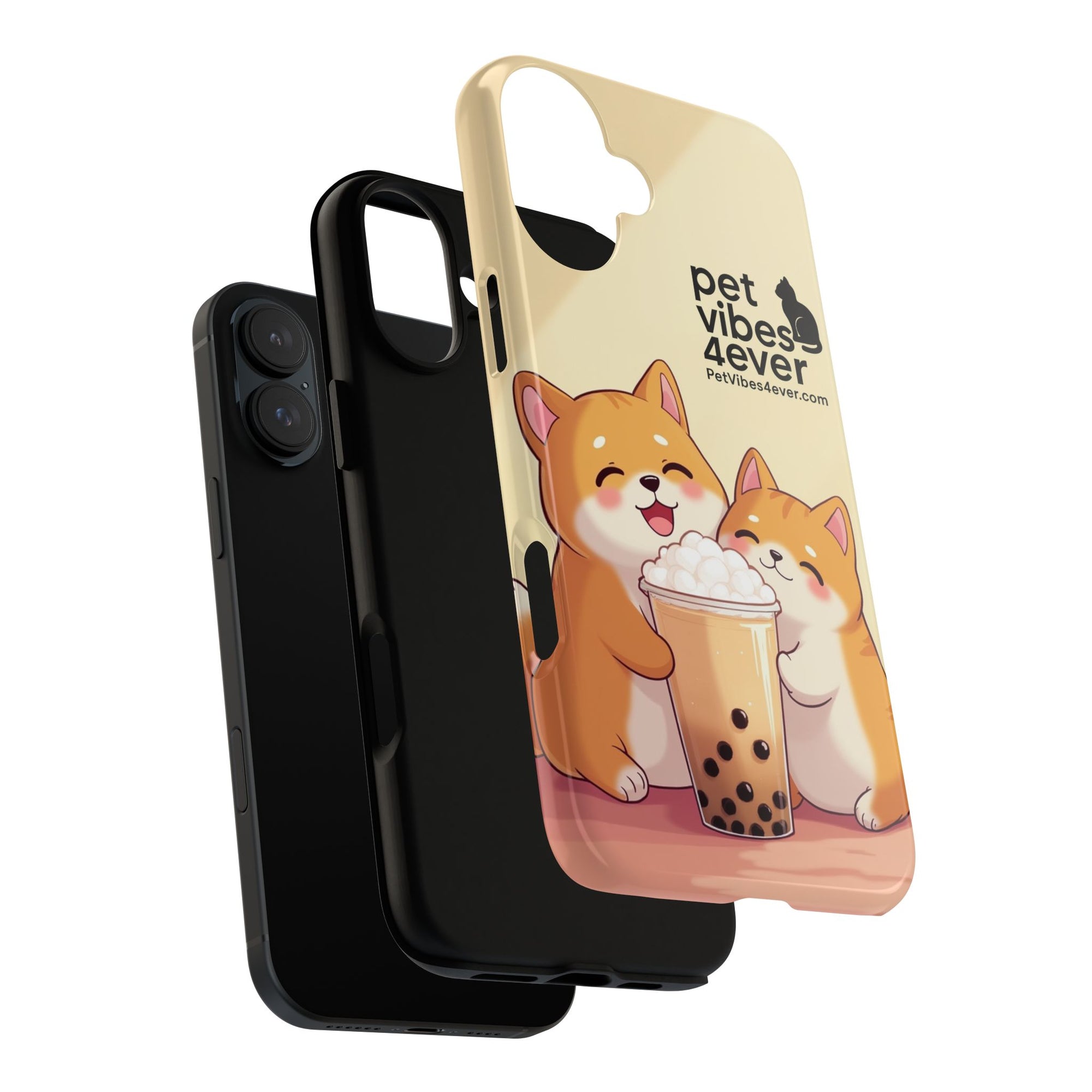 Cute Corgi Phone Cases - Playful Pet Vibes, Dog Lover Gift, Cute Animal Accessories, Pet Owner Decoration, kawaii phone cover
