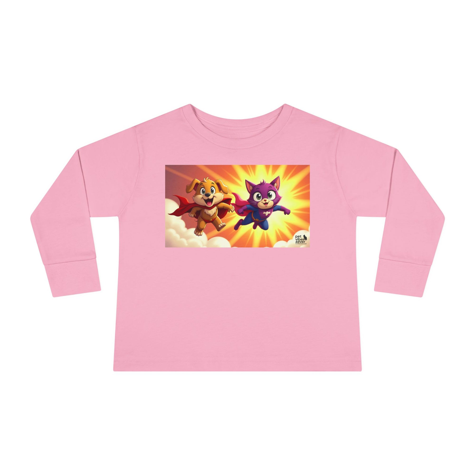 Toddler Superhero Long Sleeve Tee, Kids Shirt, Playtime Apparel, Gift for Toddlers, Fun Family Outing Clothing