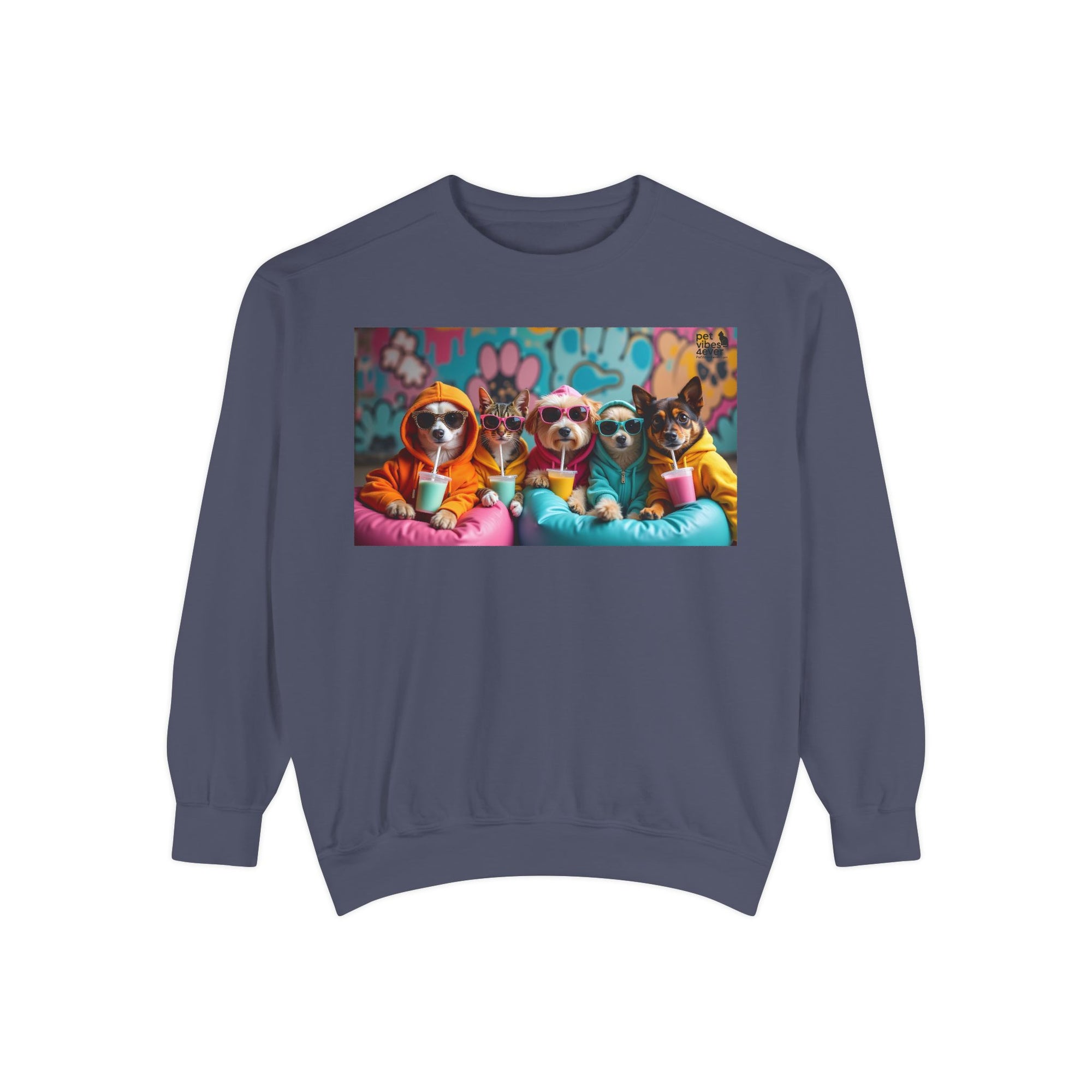 Colorful Dog Lovers Unisex Sweatshirt, Cozy Apparel for Pet Owners, Gift for Dog Lovers, Cute Animal Sweatshirt, Fun Casual Wear