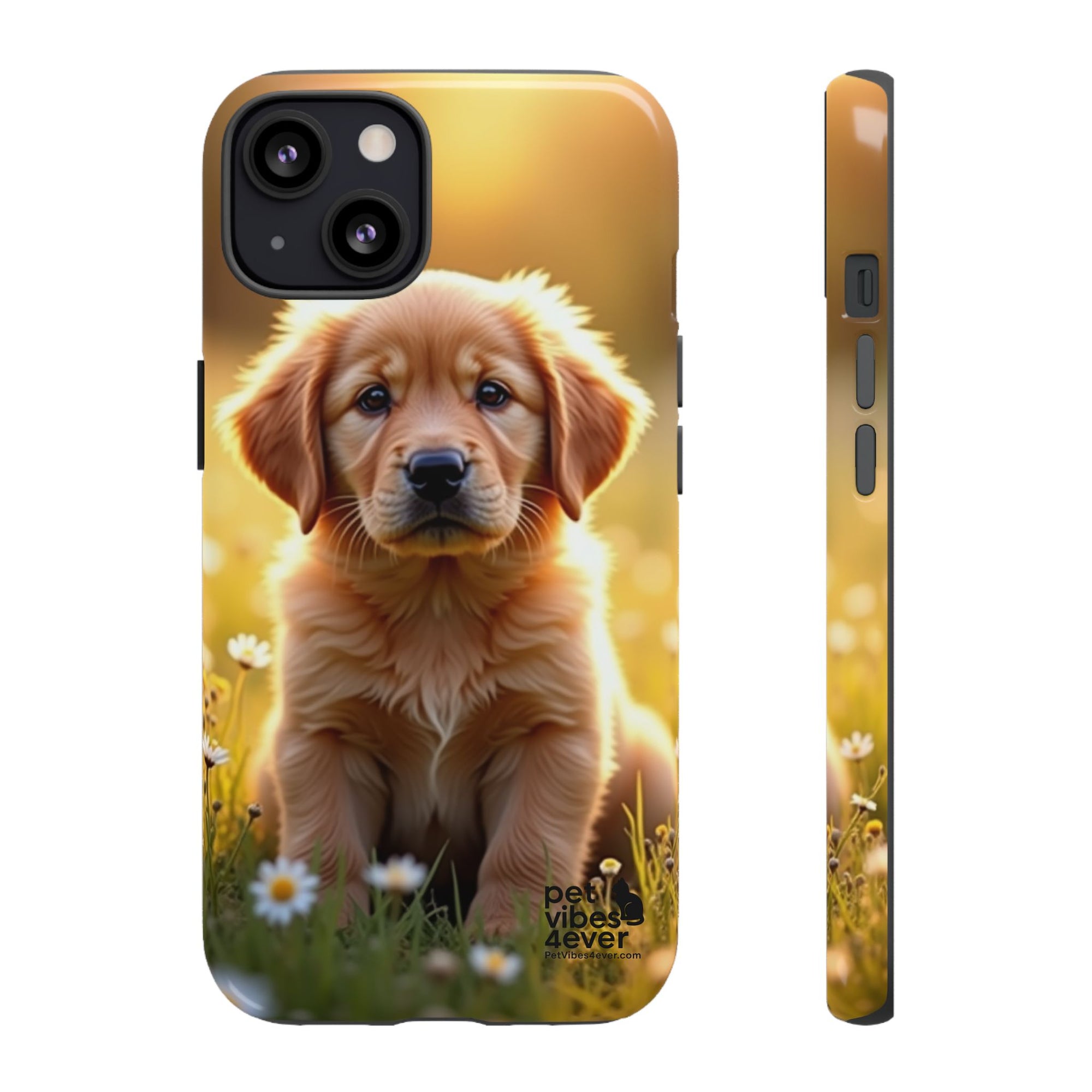 Golden Retriever Phone Case, Cute Dog Phone Cover, Pet Lover Gift, Tough Phone Cases, Puppy Design Mobile Protector