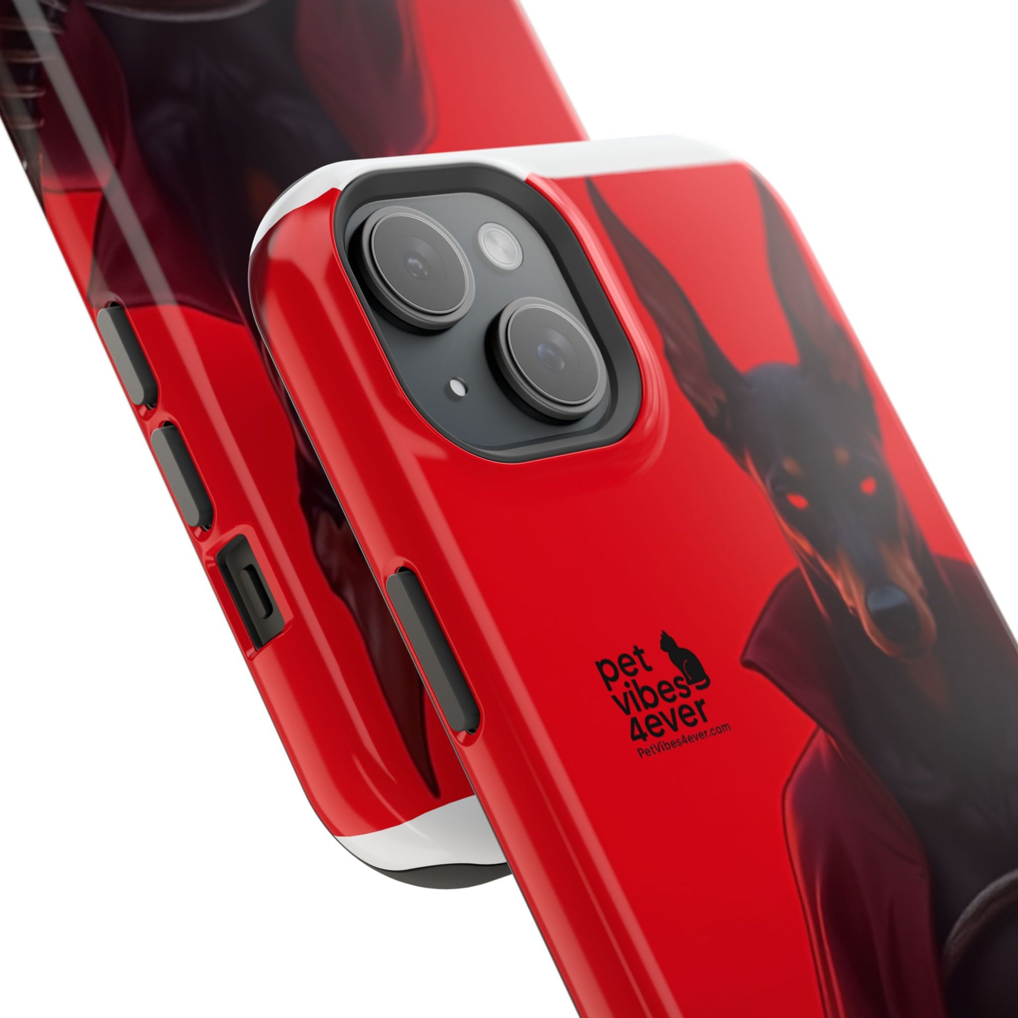Impact-Resistant Phone Cases with Bold Dog Design, Durable Silicone, Gifts for Dog Lovers, Unique Cell Phone Accessories, Pet-Themed Gifts