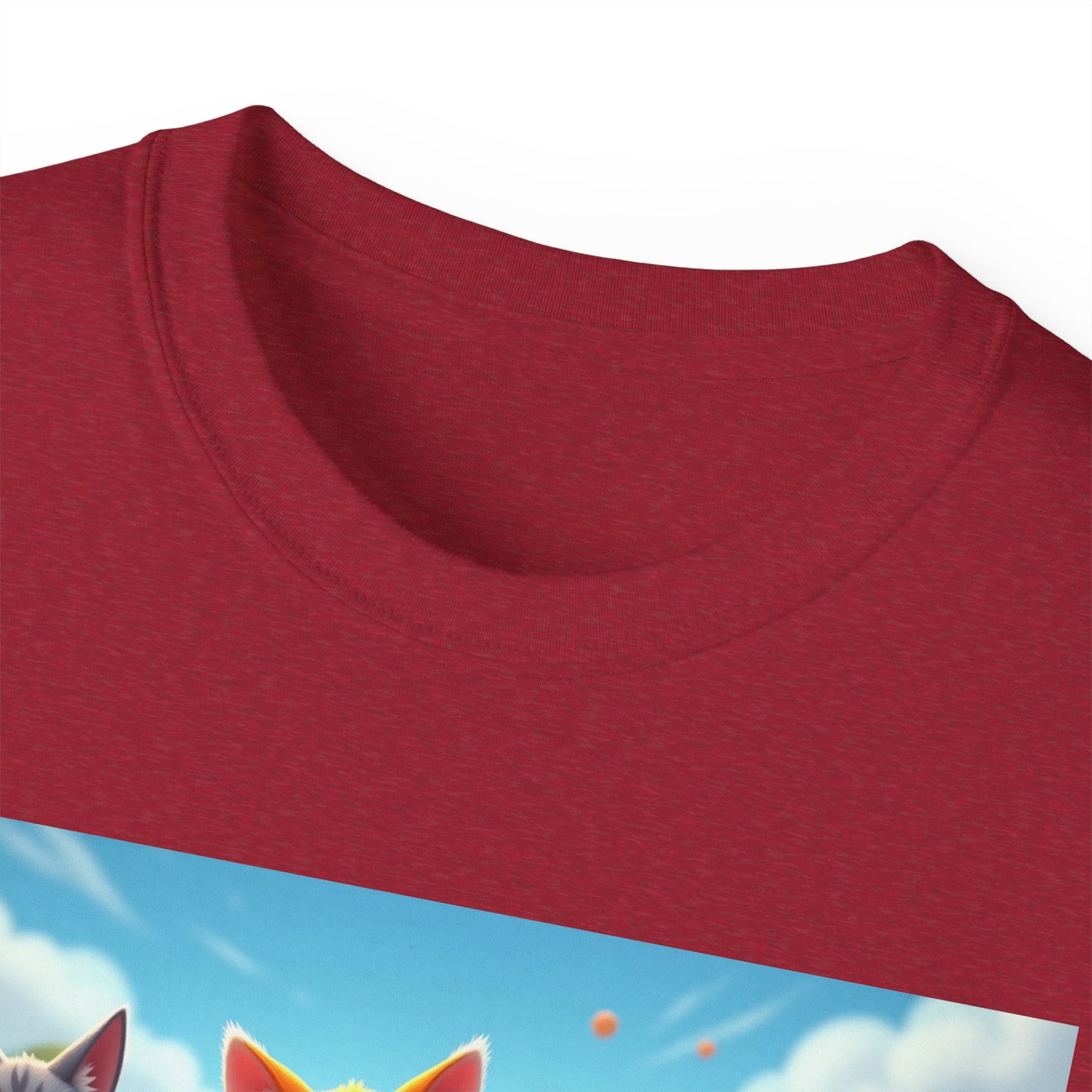 Cartoon Racing Friends Unisex Tee, Fun Gift for Gamers, Kid-Approved Style, Birthday Present, Family Game Night Apparel
