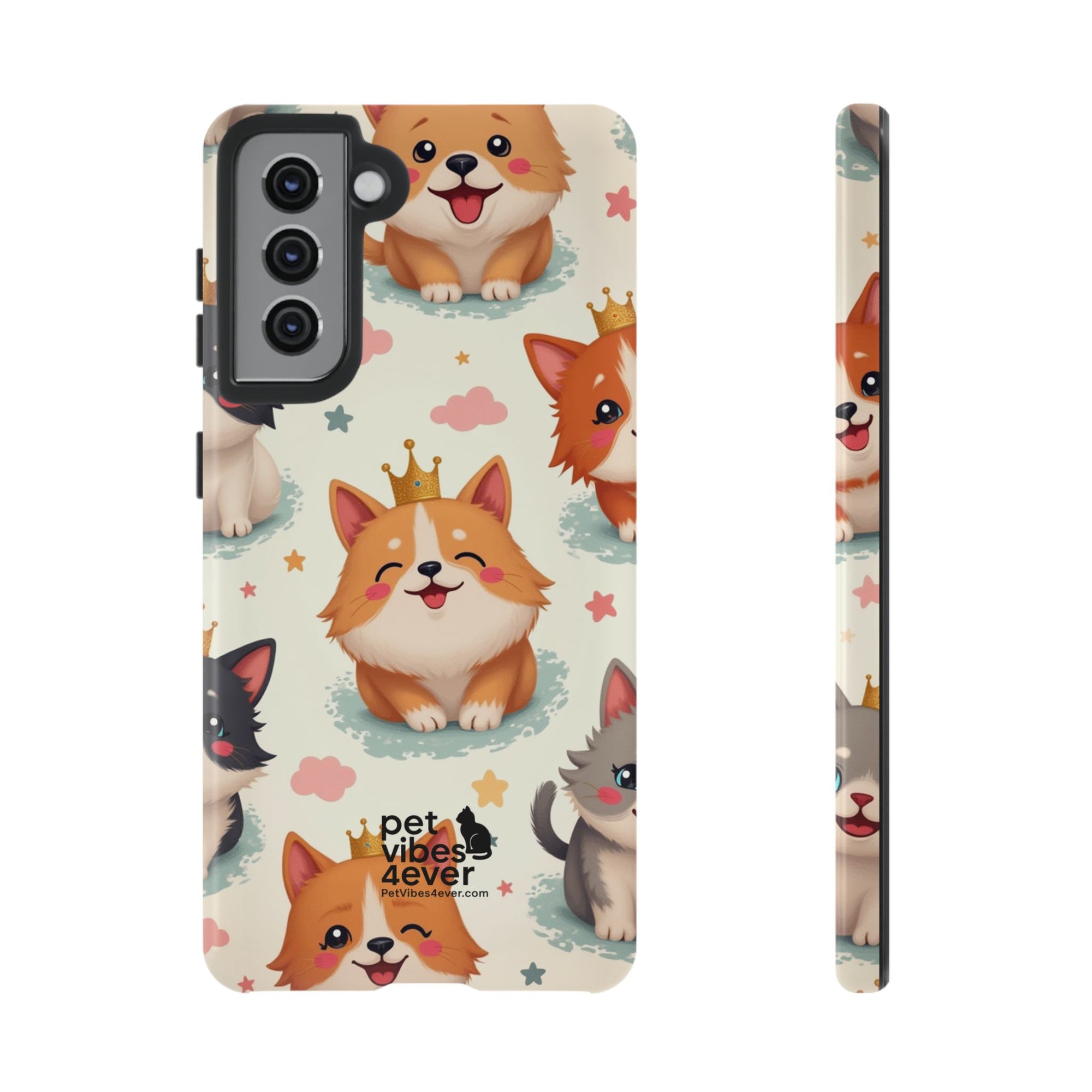 Cute Pet Phone Case, Animal Lover Gift, Dog Cat Lover Accessory, Phone Cover for Pet Parents, Birthday Gift for Pet Owners