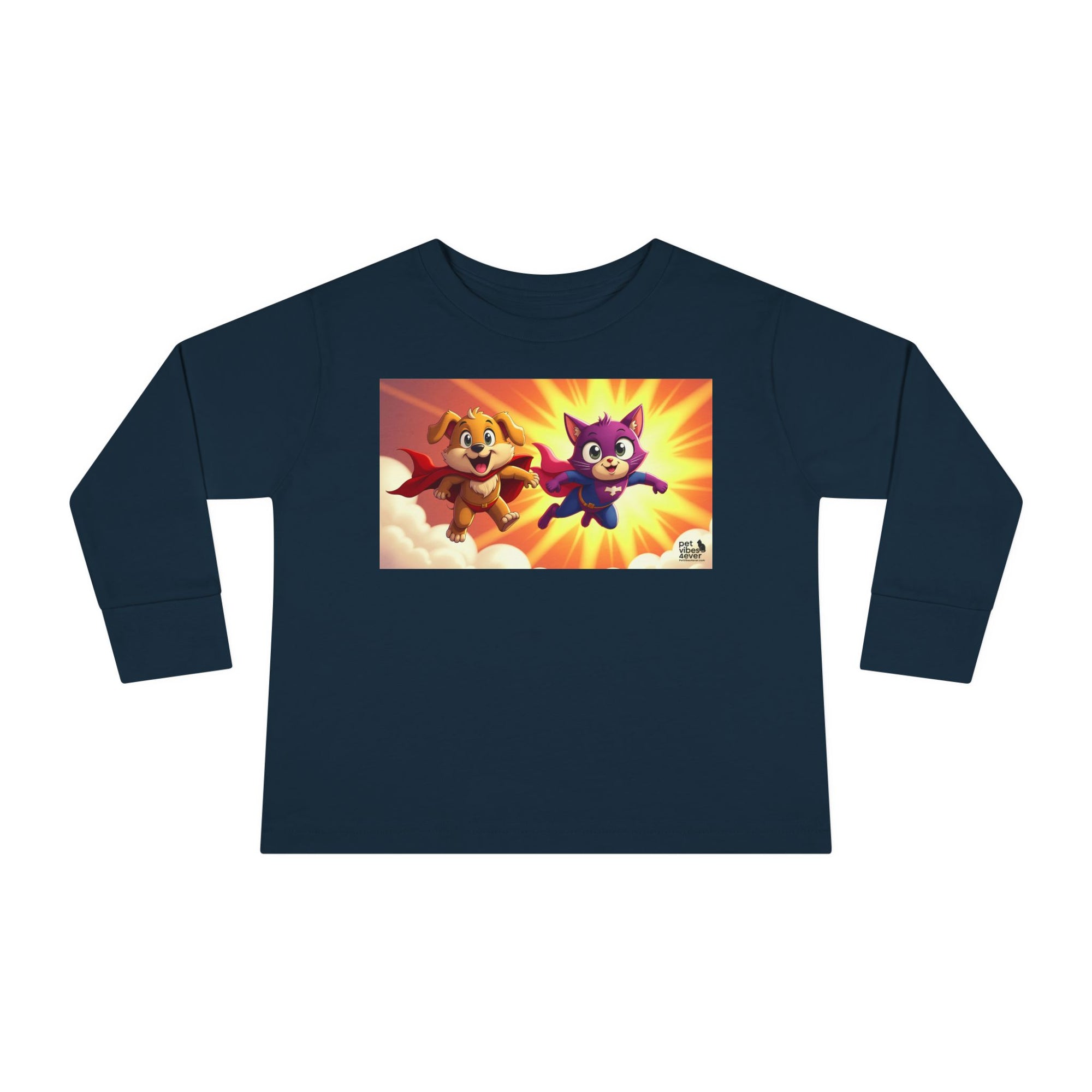 Toddler Superhero Long Sleeve Tee, Kids Shirt, Playtime Apparel, Gift for Toddlers, Fun Family Outing Clothing