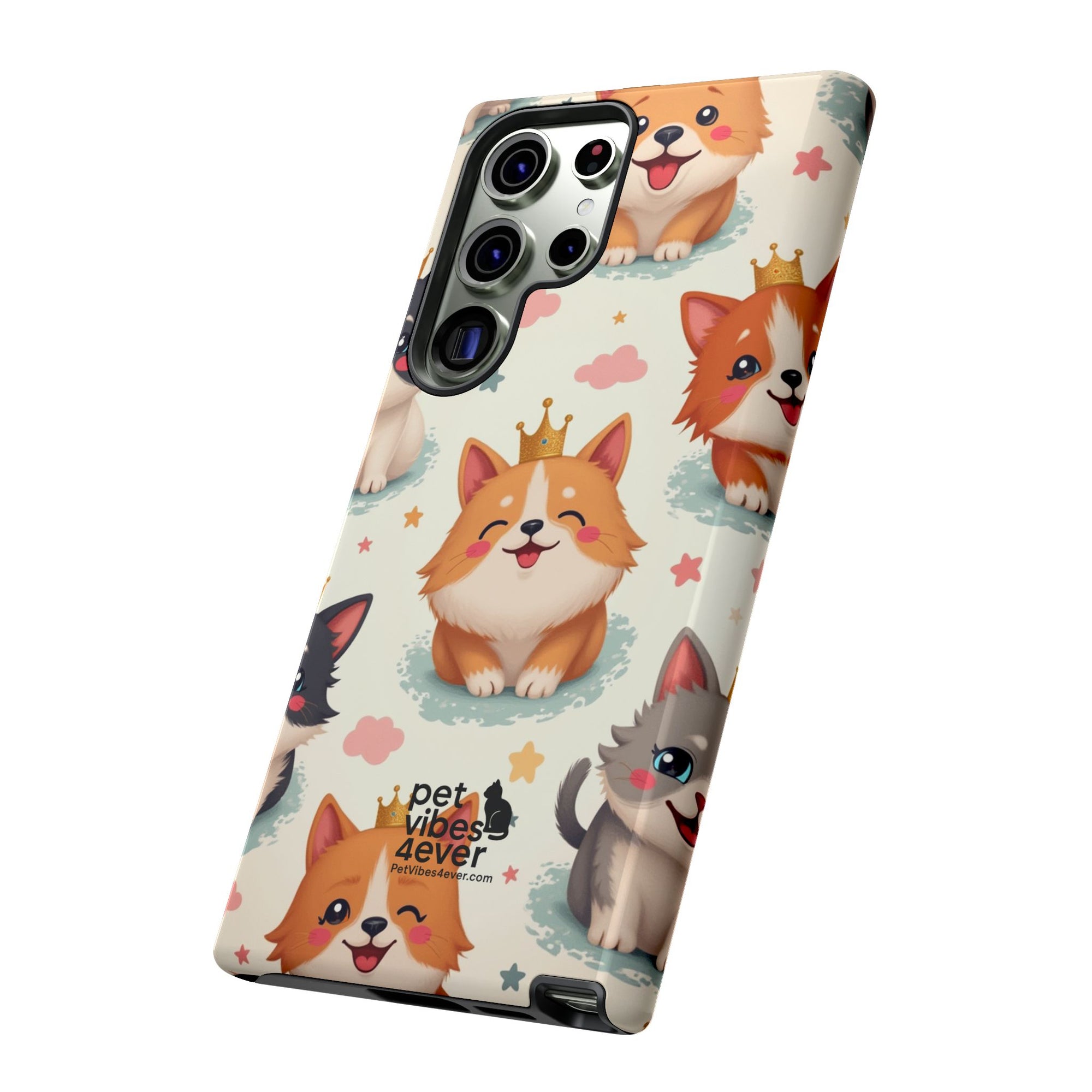 Cute Pet Phone Case, Animal Lover Gift, Dog Cat Lover Accessory, Phone Cover for Pet Parents, Birthday Gift for Pet Owners