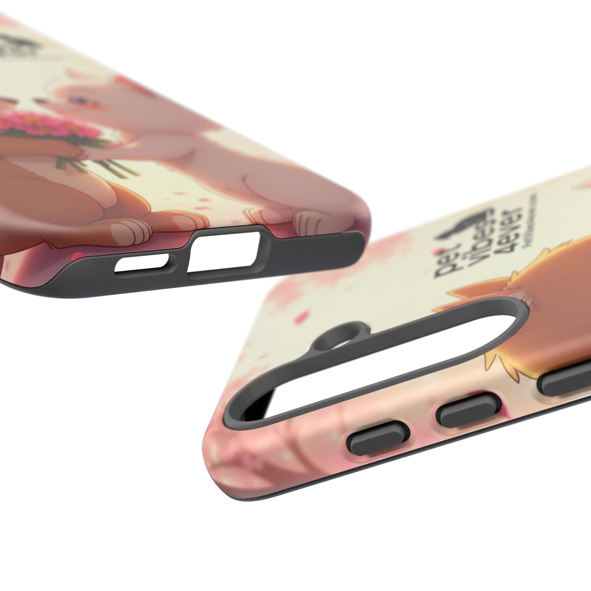 Cute Pet Themed Phone Case, Animal Lovers Gift, Valentine's Day, Cute Phone Cover, Pet Vibes Forever