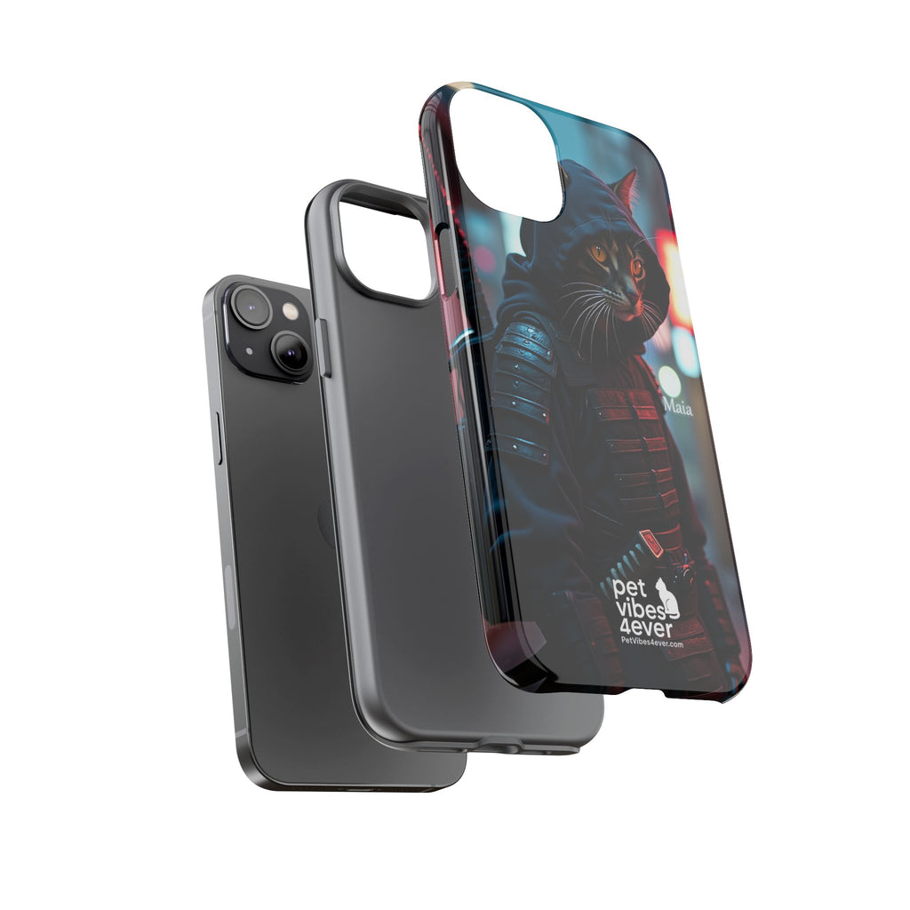 Tough Cases: Cool Cat Phone Case with 'Pet Vibes 4ever', Perfect for Cat Lovers, Unique Gift for Pet Enthusiasts, Fun Phone Accessory, [...]