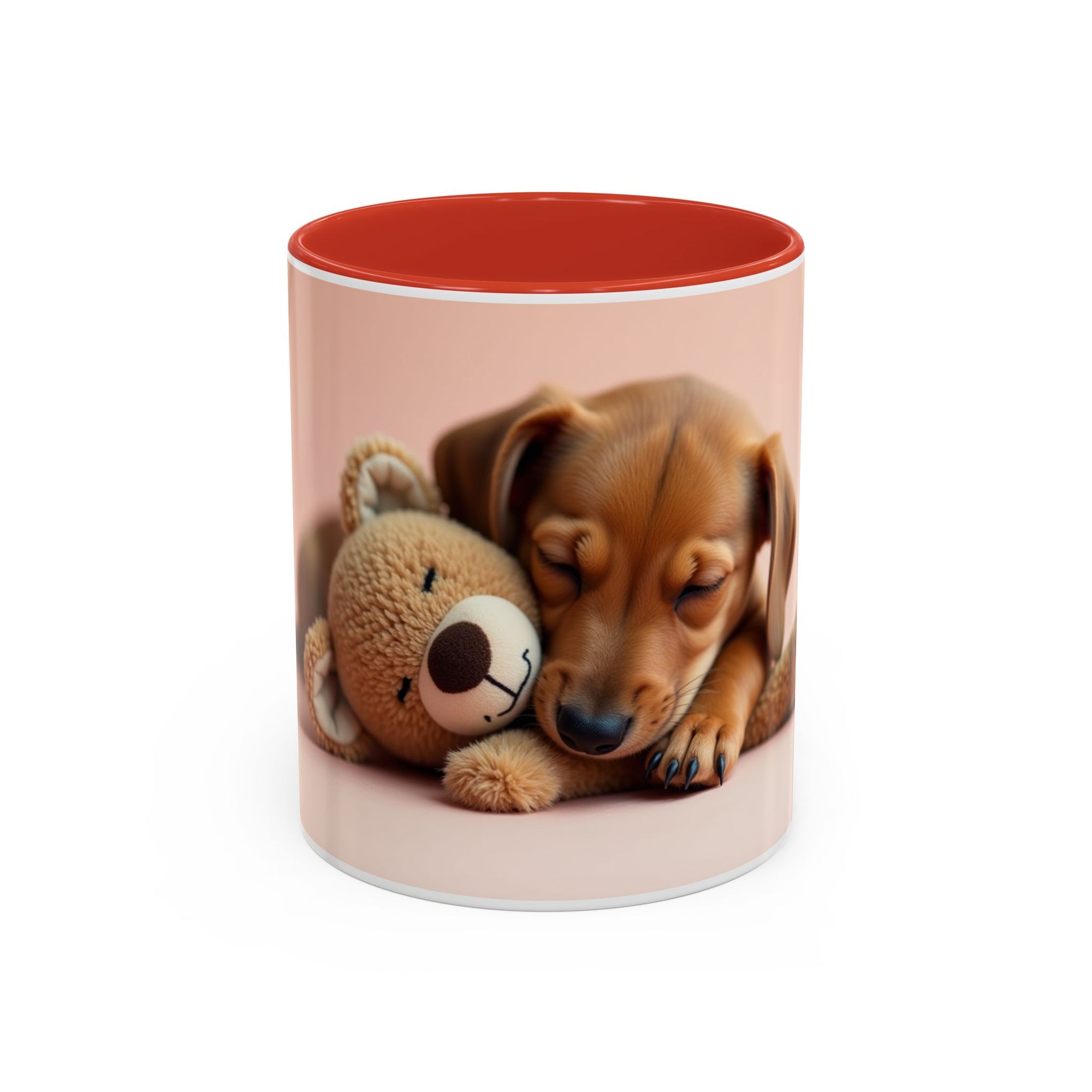 Cute Dog and Toy Accent Coffee Mug - Perfect for Pet Lovers, Gift for Animal Enthusiasts, Adorable Mug for Home and Office