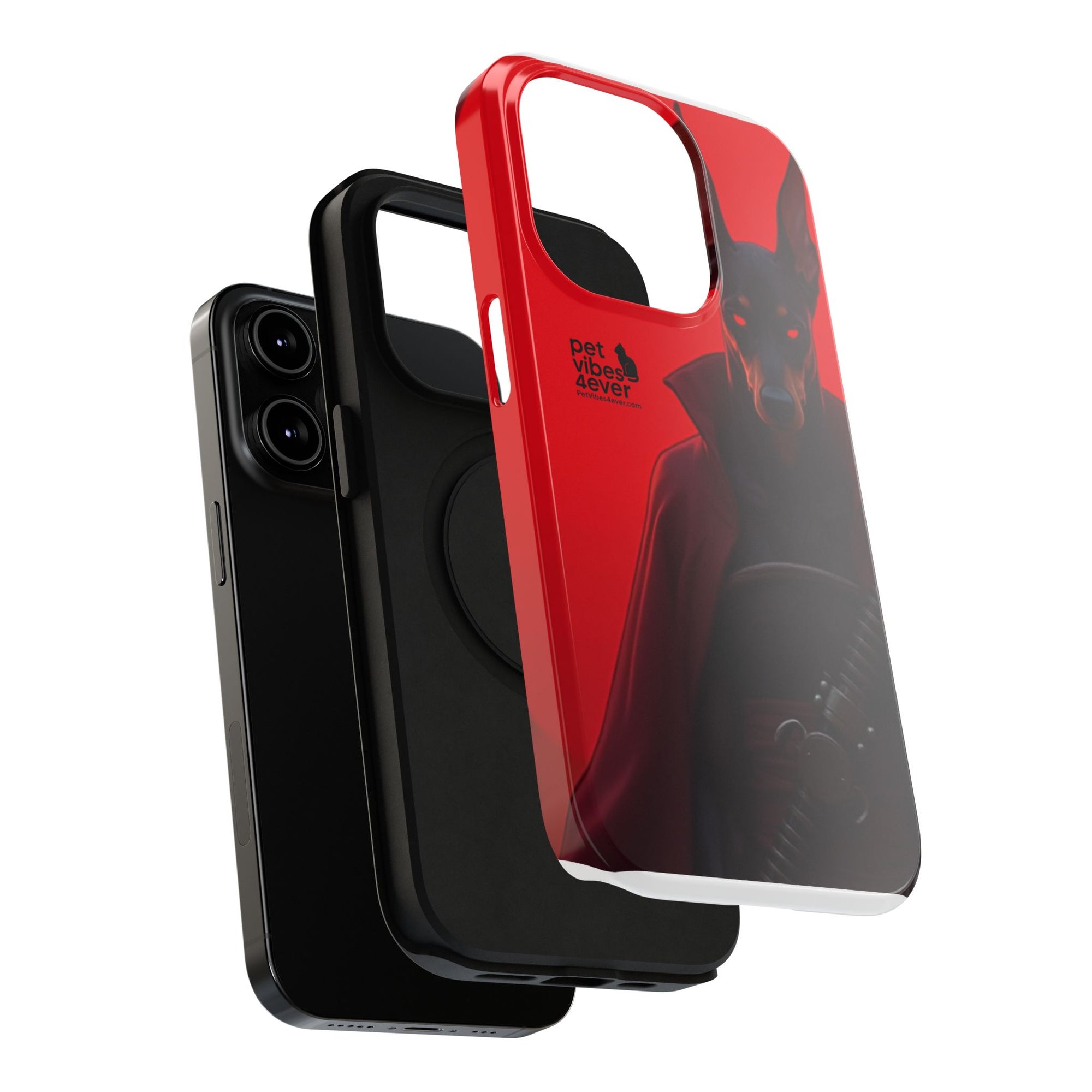 Impact-Resistant Phone Cases with Bold Dog Design, Durable Silicone, Gifts for Dog Lovers, Unique Cell Phone Accessories, Pet-Themed Gifts