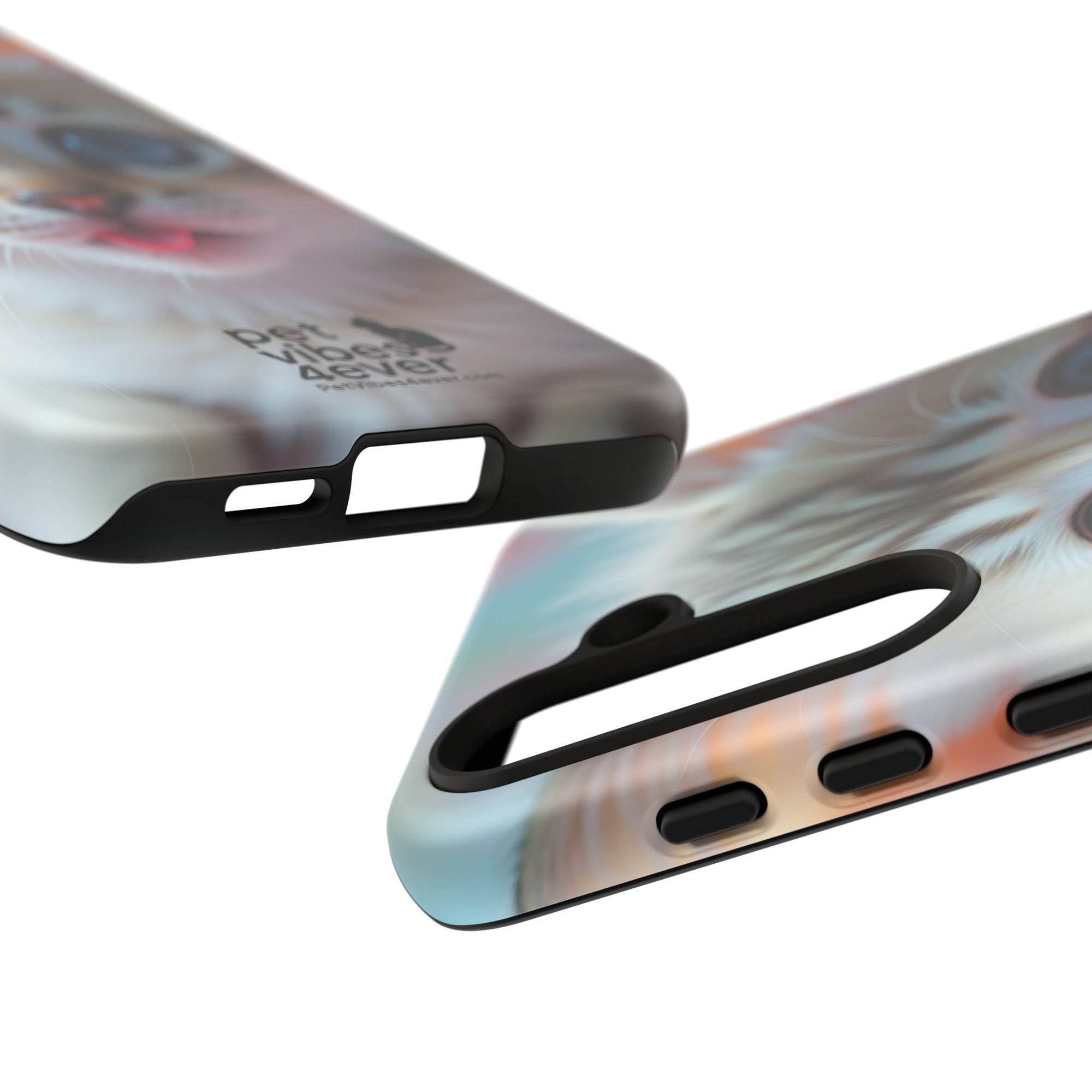 Cute Cat Phone Case with Pet Vibes, Perfect Gift for Cat Lovers, Fun Tech Accessories for Birthdays, Animal Lovers, Kawaii Style