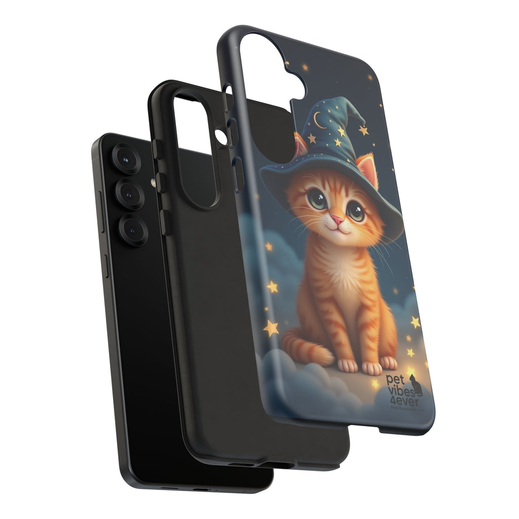 Cat-Themed Phone Case, Magical Cat Case, Pet Lover Gift, Cute Animal Accessories, Birthday Present For Cat Owners