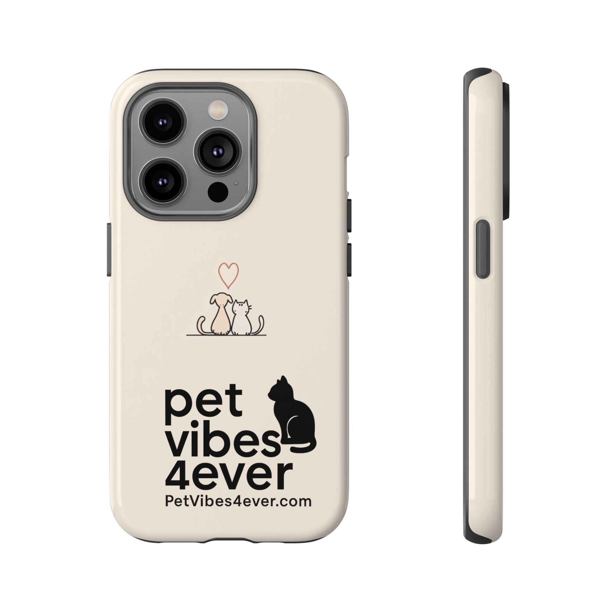 Pet Lovers Phone Case, Cute Animal Design, Tough Cases for Dog and Cat Lovers, Gift for Pet Owners, Unique Pet Accessory