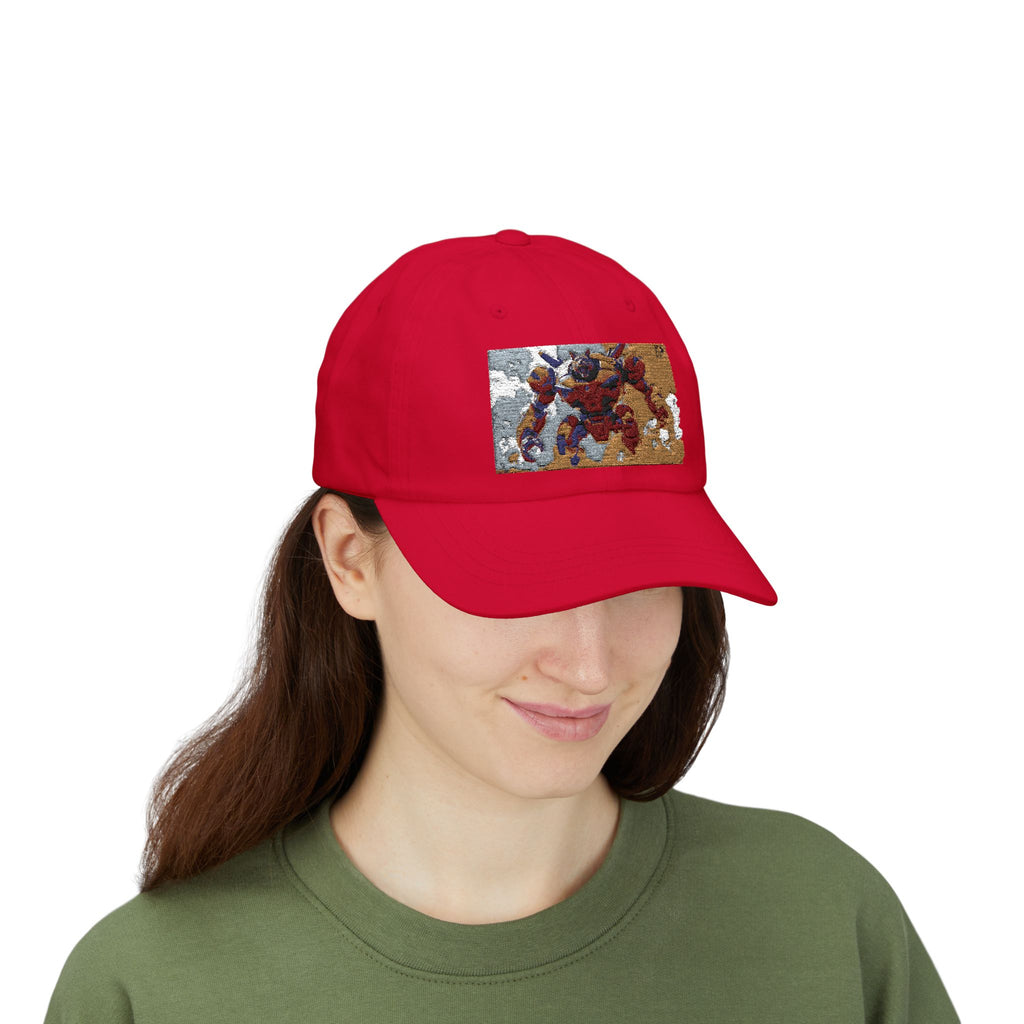 Classic Dad Cap with Colorful Design, Casual Dad Hat, Cool Cap for Summer, Gifts for Fathers Day, Unique Fashion Accessory