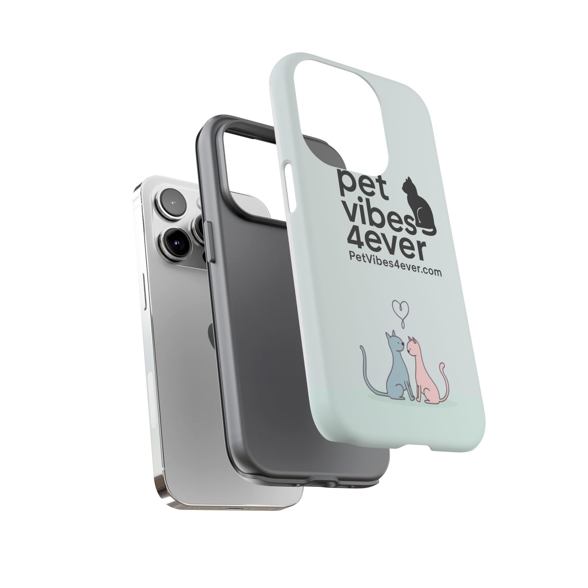 Pet Lover Phone Case - Cute Cat Lover Gift, Animal Protective Cover, Pet Vibes Merchandise, Birthday Present, Custom Phone Accessory