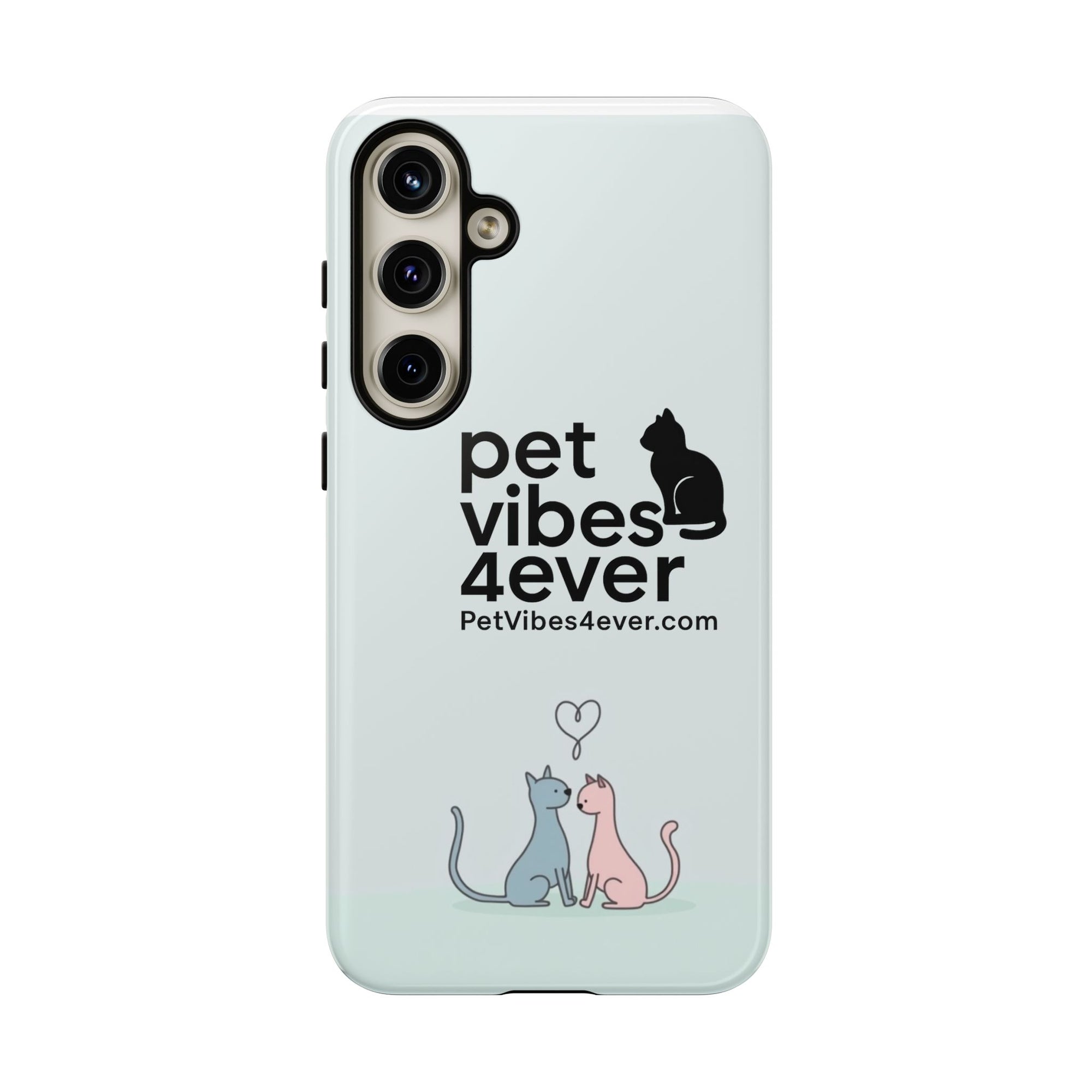 Cute Cat Phone Case, Colorful Tough Case for Pet Lovers, Cat-Themed Accessory, Gift for Animal Lovers, Mobile Phone Protection