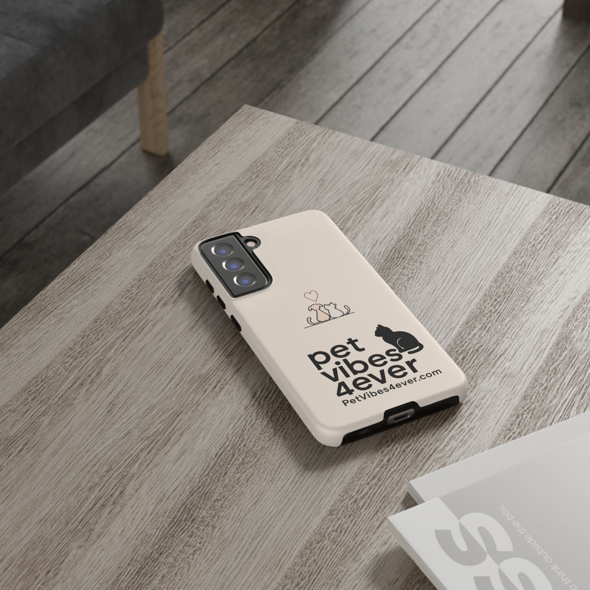 Cute Cat Phone Case - Pet Lovers Gift, Tough Cases, Customizable, Animal Lover, Cat Mom/Dad, Funny Cat Merchandise