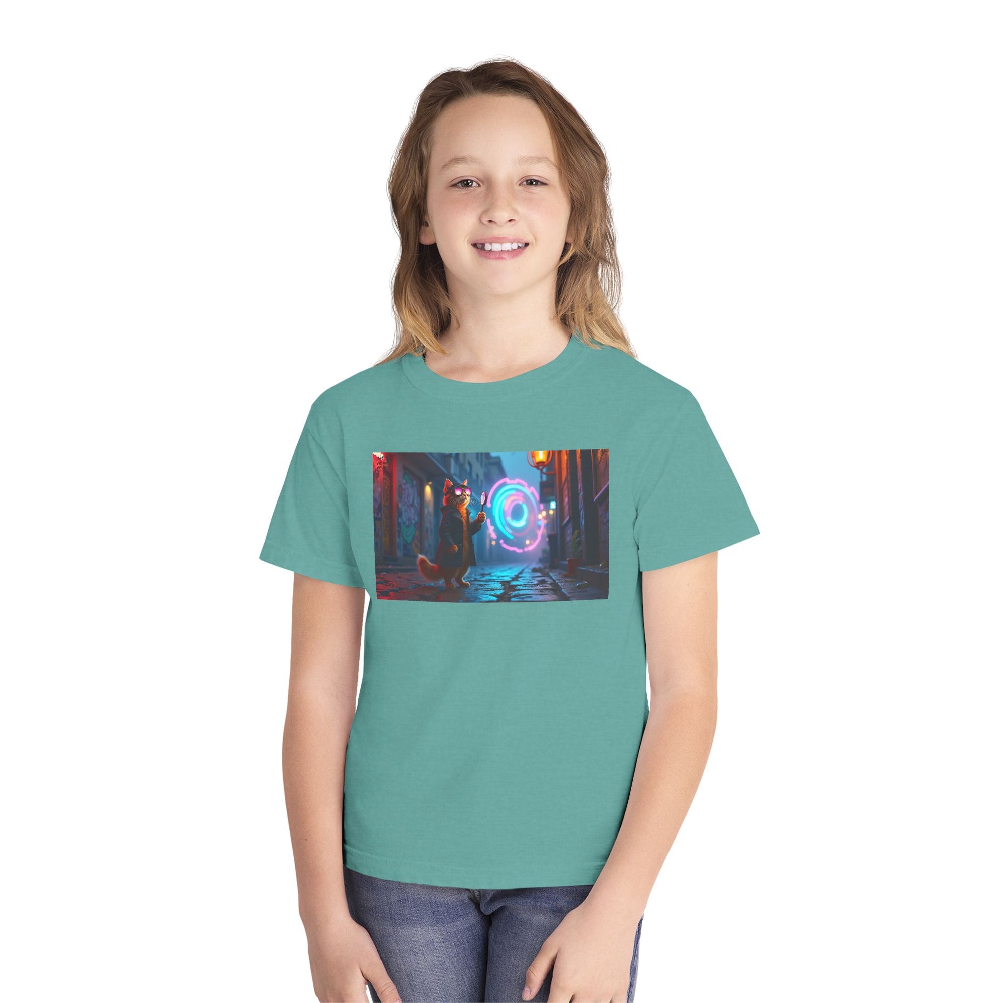 Youth Midweight Tee with Fantasy Art || Cool Graphic T-Shirt for Kids || Perfect for Birthdays, Parties, Gifts, or Everyday Wear