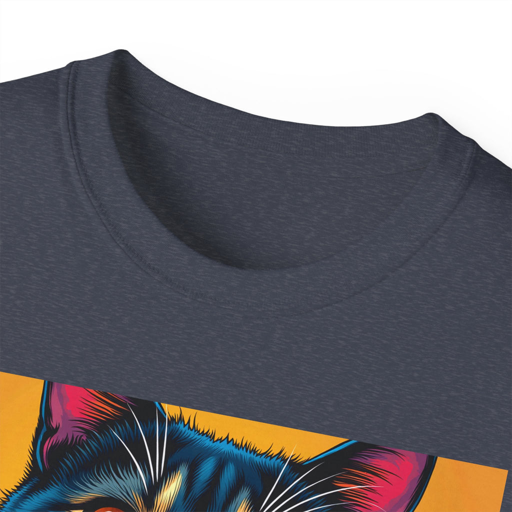 Whimsical Cat Art Tee, Funny Cat Lover Shirt, Gift for Cat Owners, Unique Pet Theme Apparel, Cozy Everyday Wear, Birthday Gift