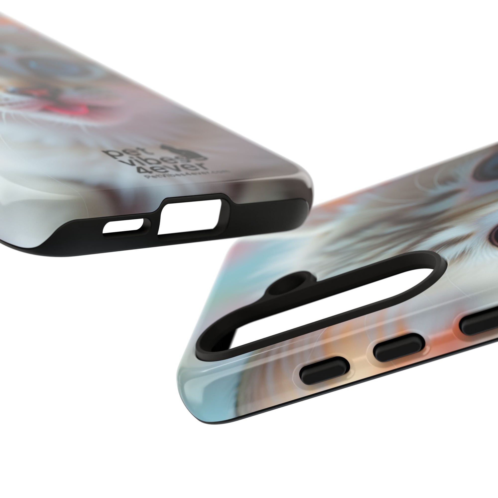 Cute Cat Phone Case with Pet Vibes, Perfect Gift for Cat Lovers, Fun Tech Accessories for Birthdays, Animal Lovers, Kawaii Style