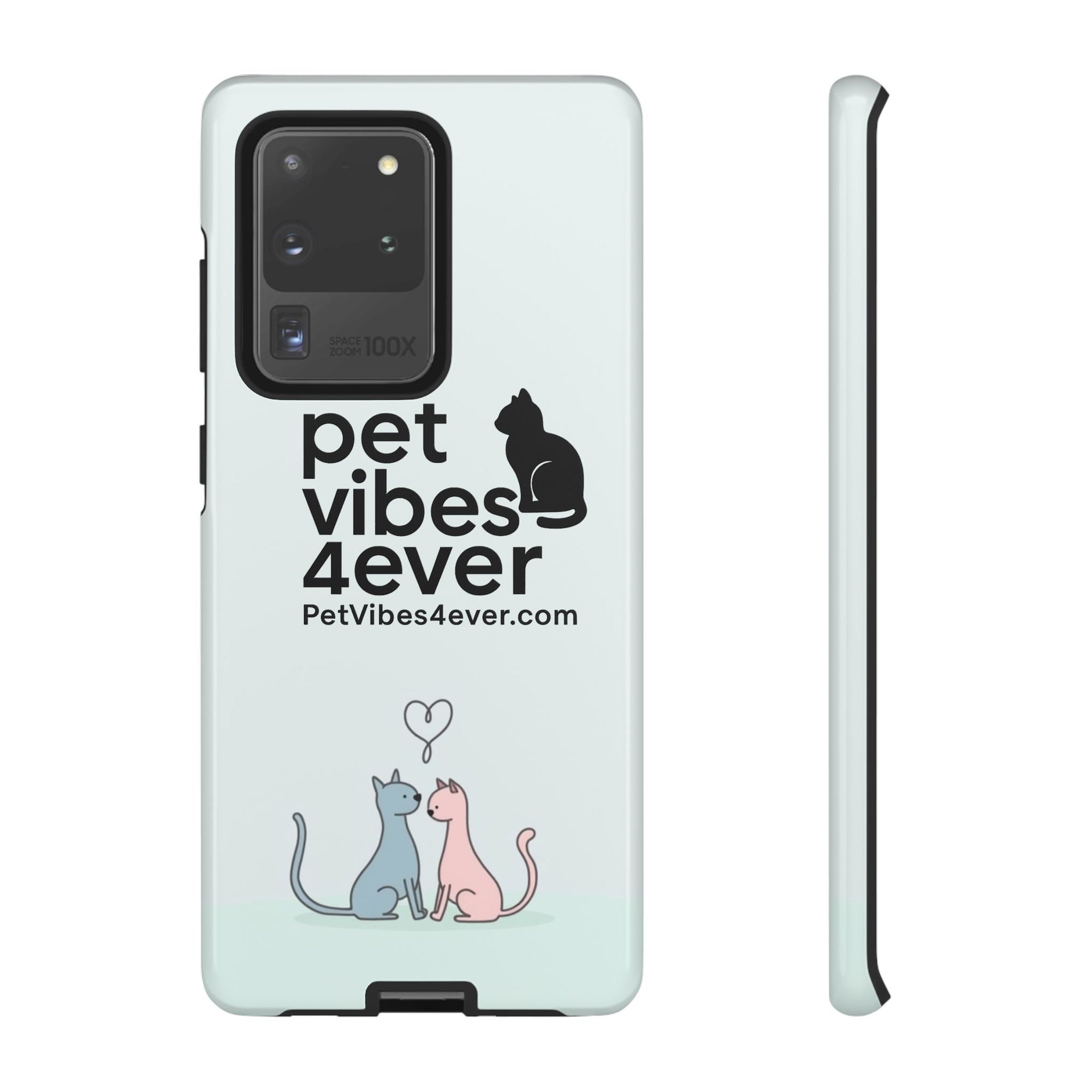 Cute Cat Phone Case, Colorful Tough Case for Pet Lovers, Cat-Themed Accessory, Gift for Animal Lovers, Mobile Phone Protection