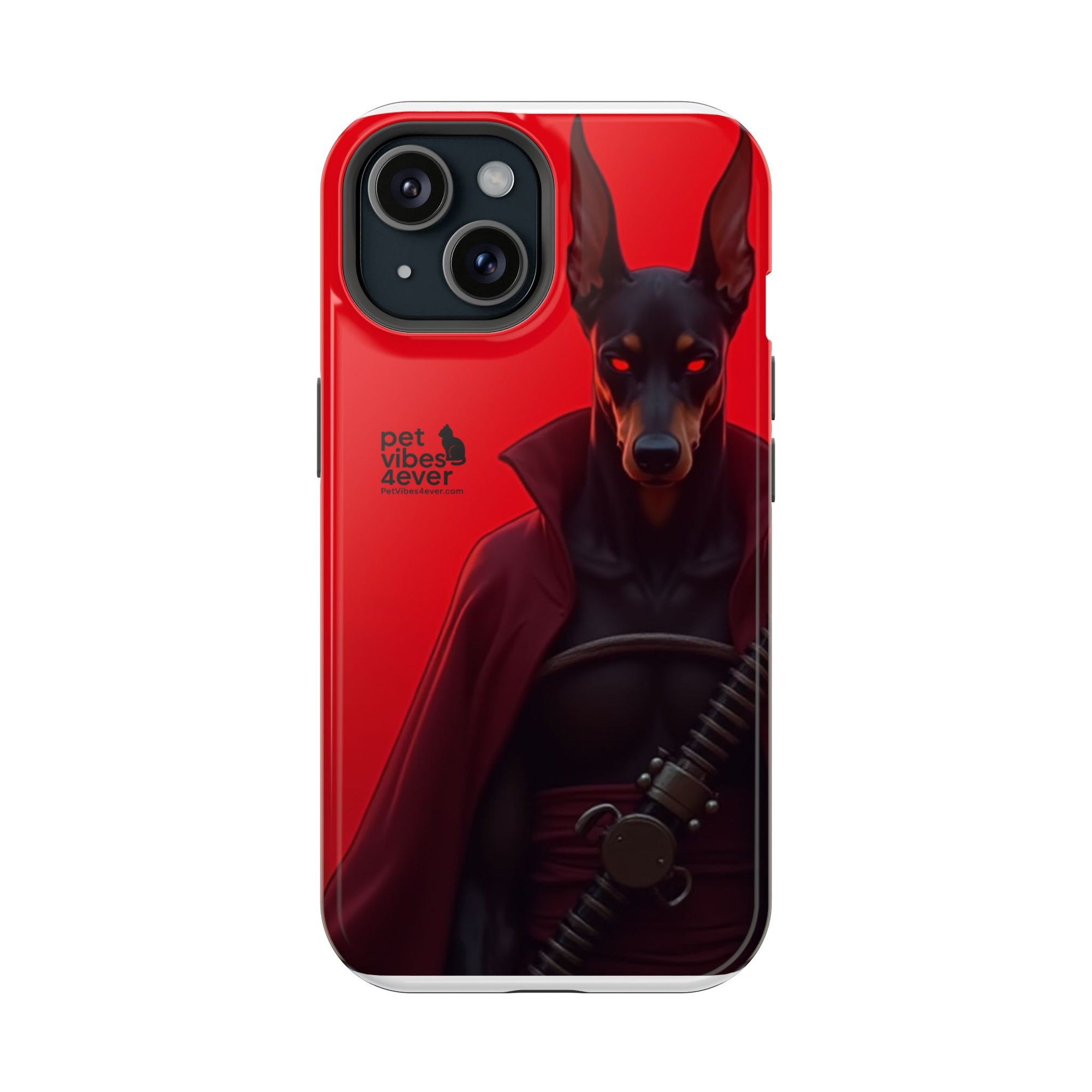 Impact-Resistant Phone Cases with Bold Dog Design, Durable Silicone, Gifts for Dog Lovers, Unique Cell Phone Accessories, Pet-Themed Gifts
