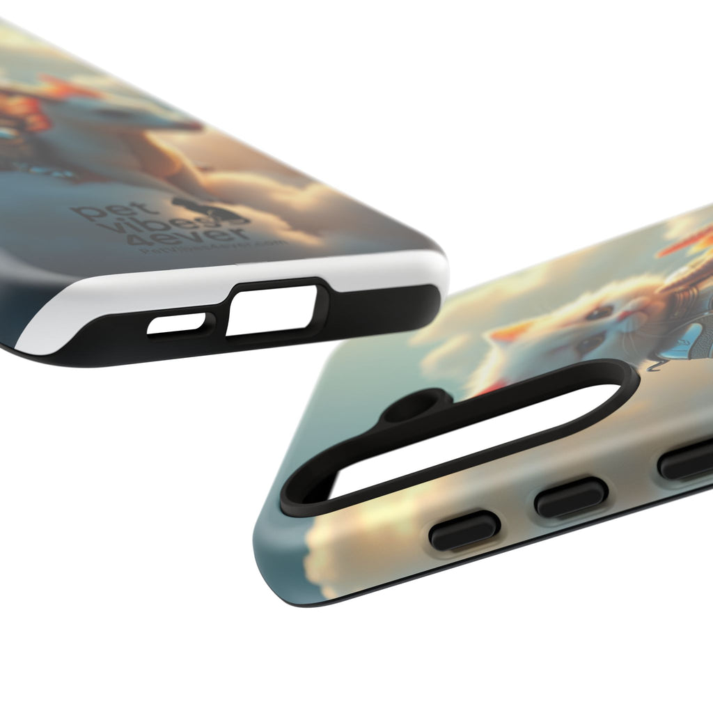 Funny Cat Phone Case, Cute Pet Lovers Gift, Cool Animal Accessory, Unique Phone Sleeve, Fantasy Vibe Phone Cover