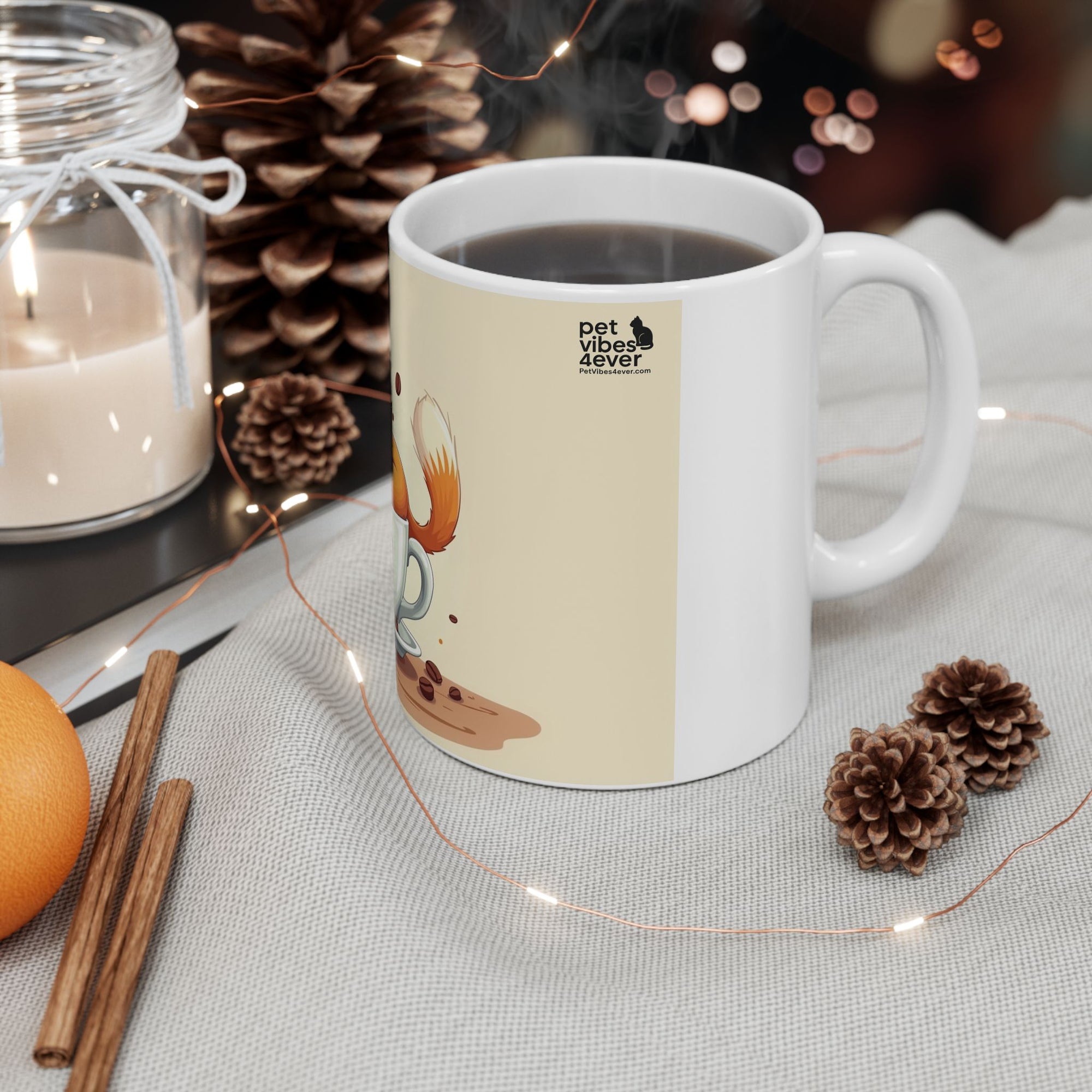 Cute Cat Monday Mood Mug, Coffee Cup, Gift for Cat Lovers, Office Decor, Animal Art, Funny Mug, Tea Cup