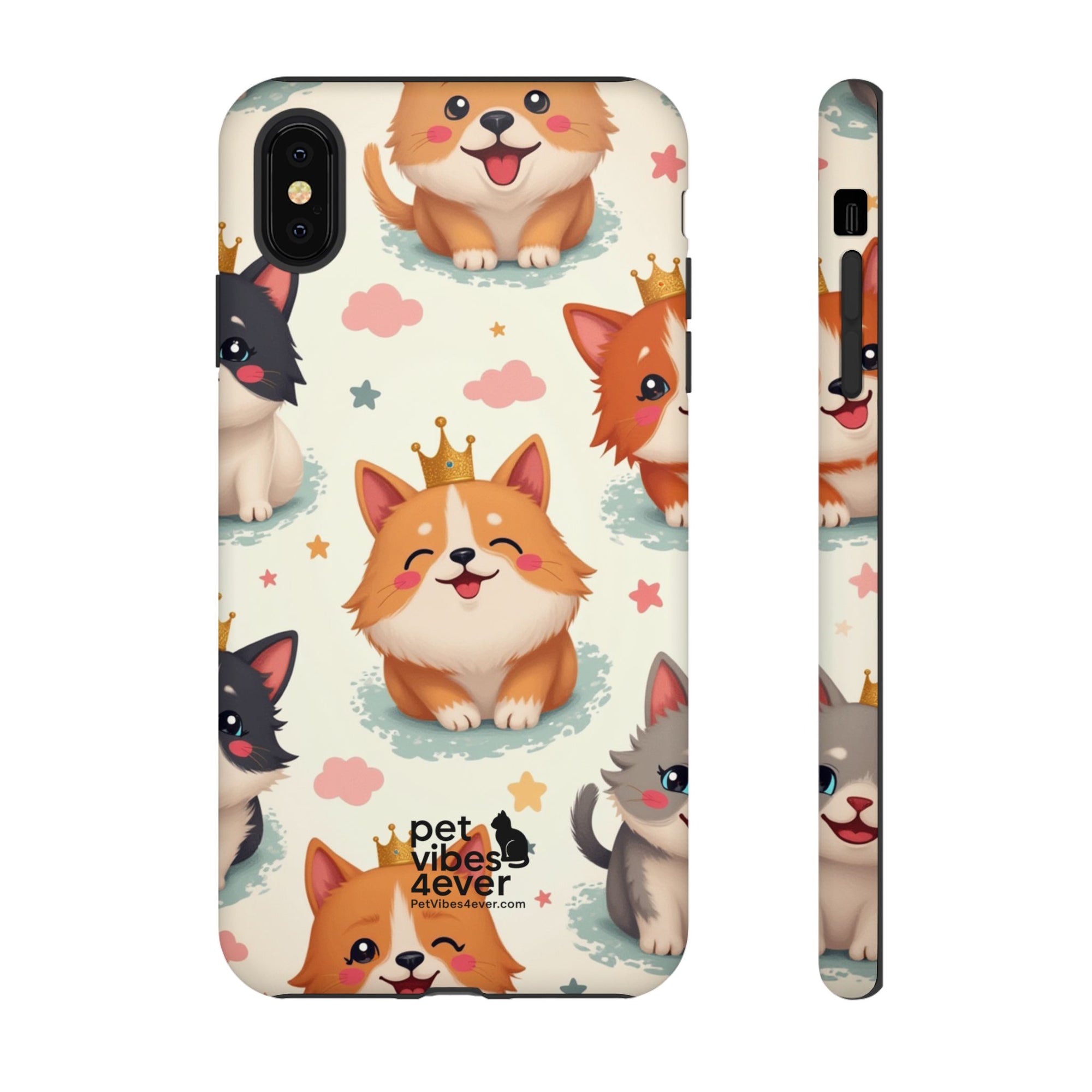 Cute Pet Phone Case, Dog Lover Accessory, Cat Phone Cover, Gift for Animal Lovers, Birthday Present, Pet Vibes Forever
