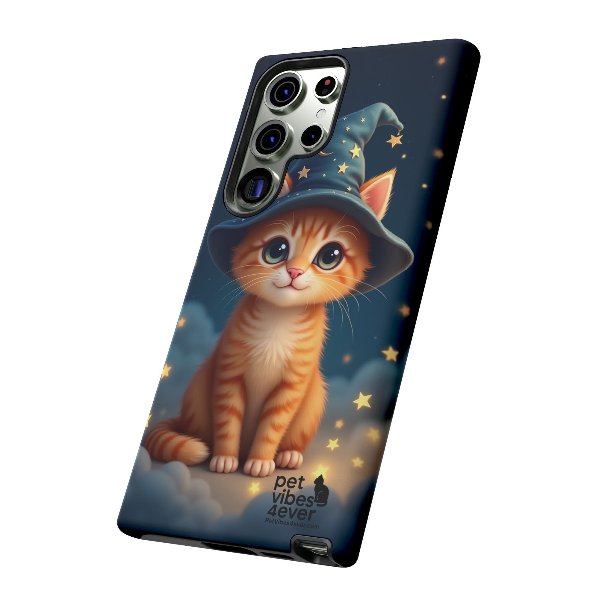 Cat-Themed Phone Case, Magical Cat Case, Pet Lover Gift, Cute Animal Accessories, Birthday Present For Cat Owners